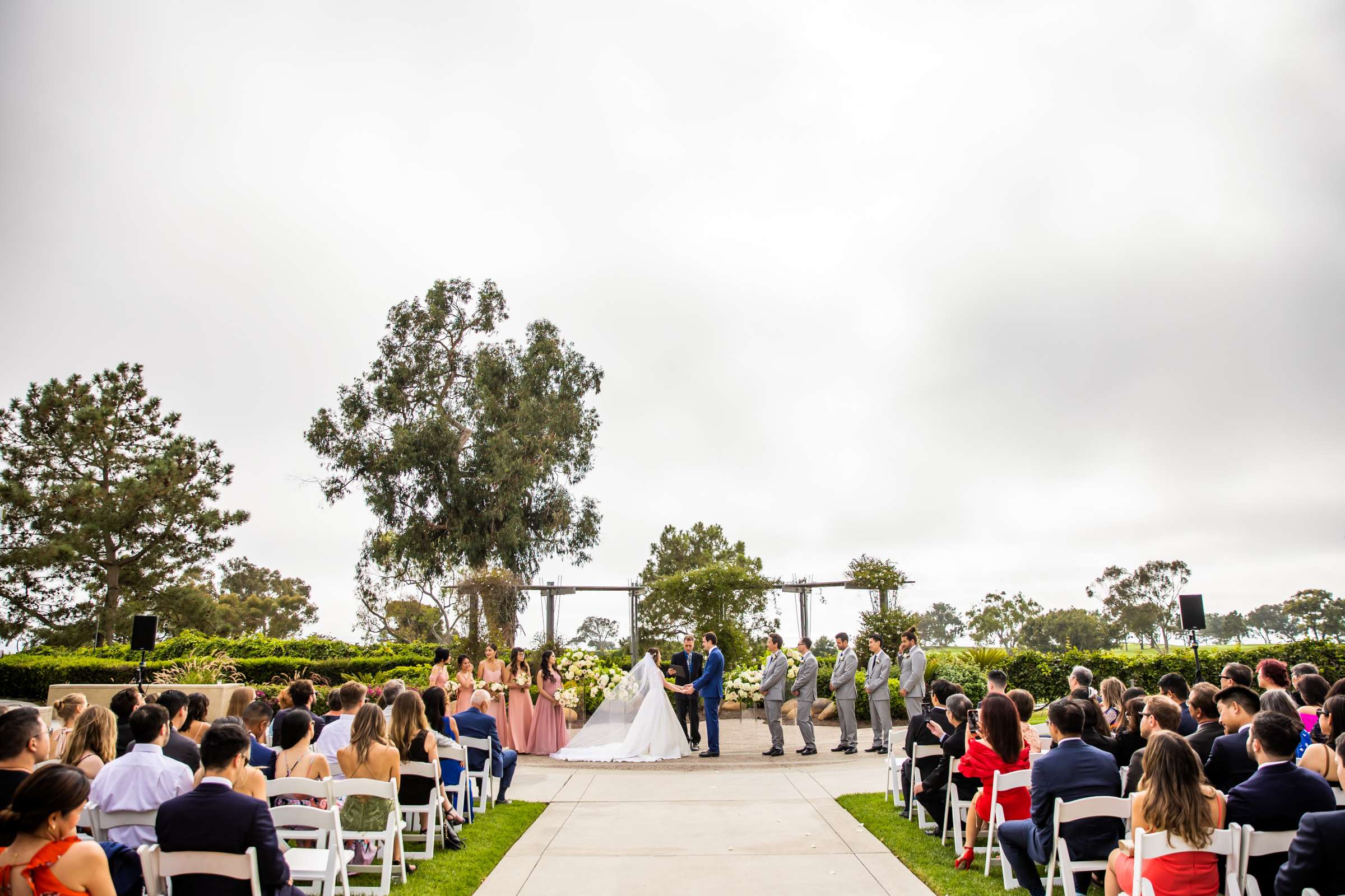 Hilton La Jolla Torrey Pines Wedding coordinated by Type A Soiree Events, Vi and Thomas Wedding Photo #16 by True Photography