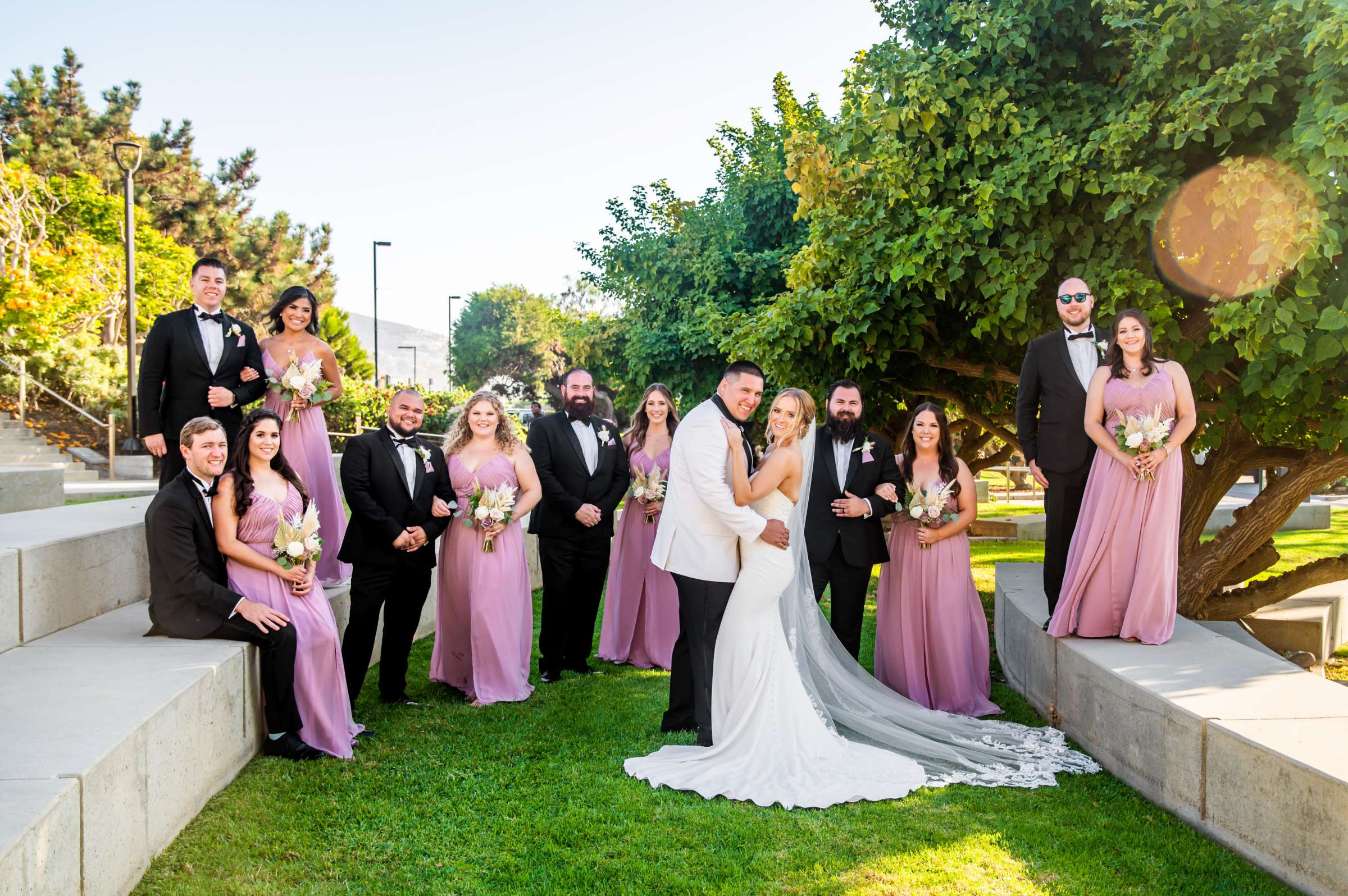 Scripps Seaside Forum Wedding coordinated by Pink Bubbly Events, Kelly and David Wedding Photo #12 by True Photography