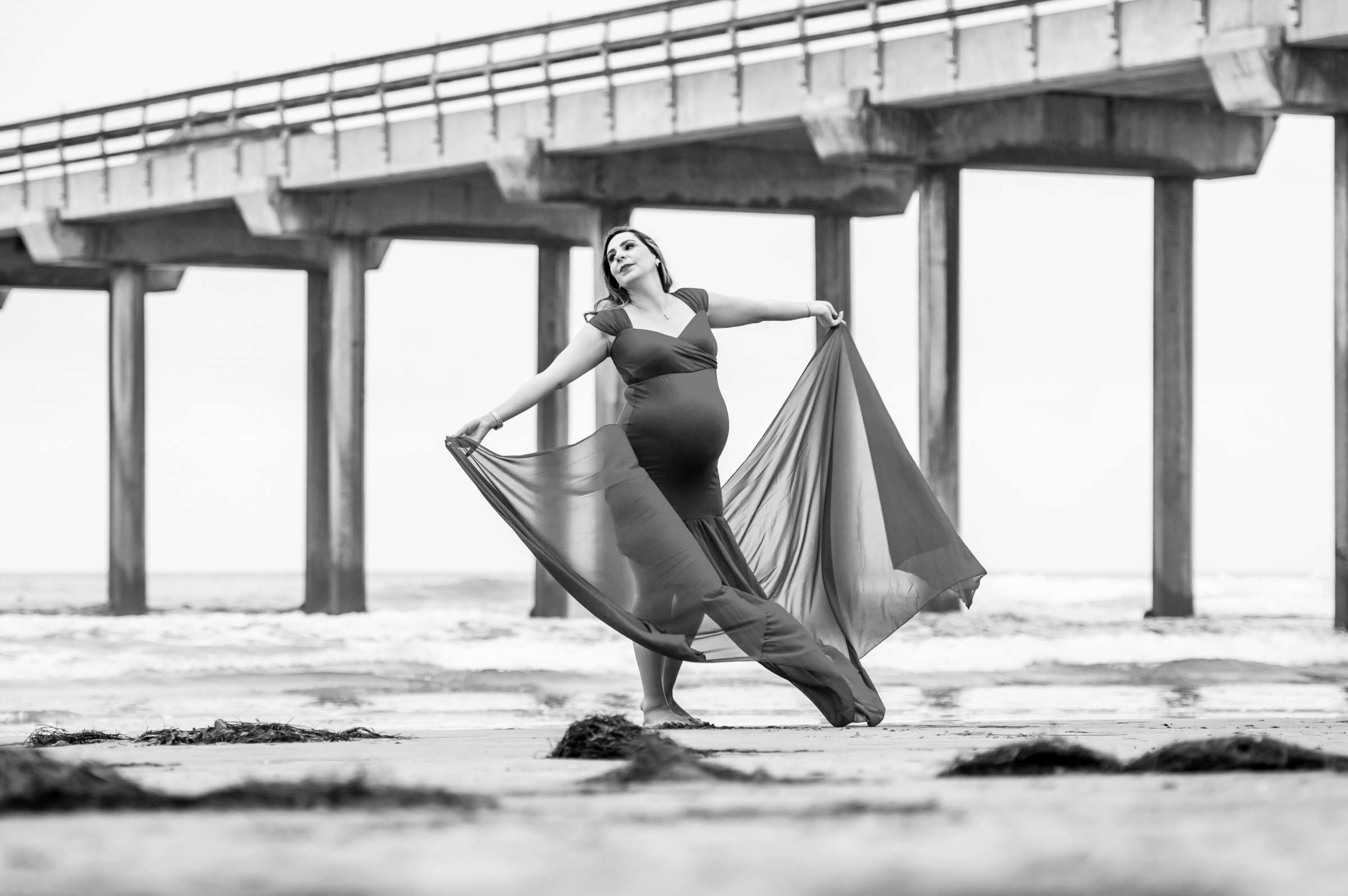 Scripps Seaside Forum Maternity Photo Session, Maribel B Maternity Photo #20 by True Photography