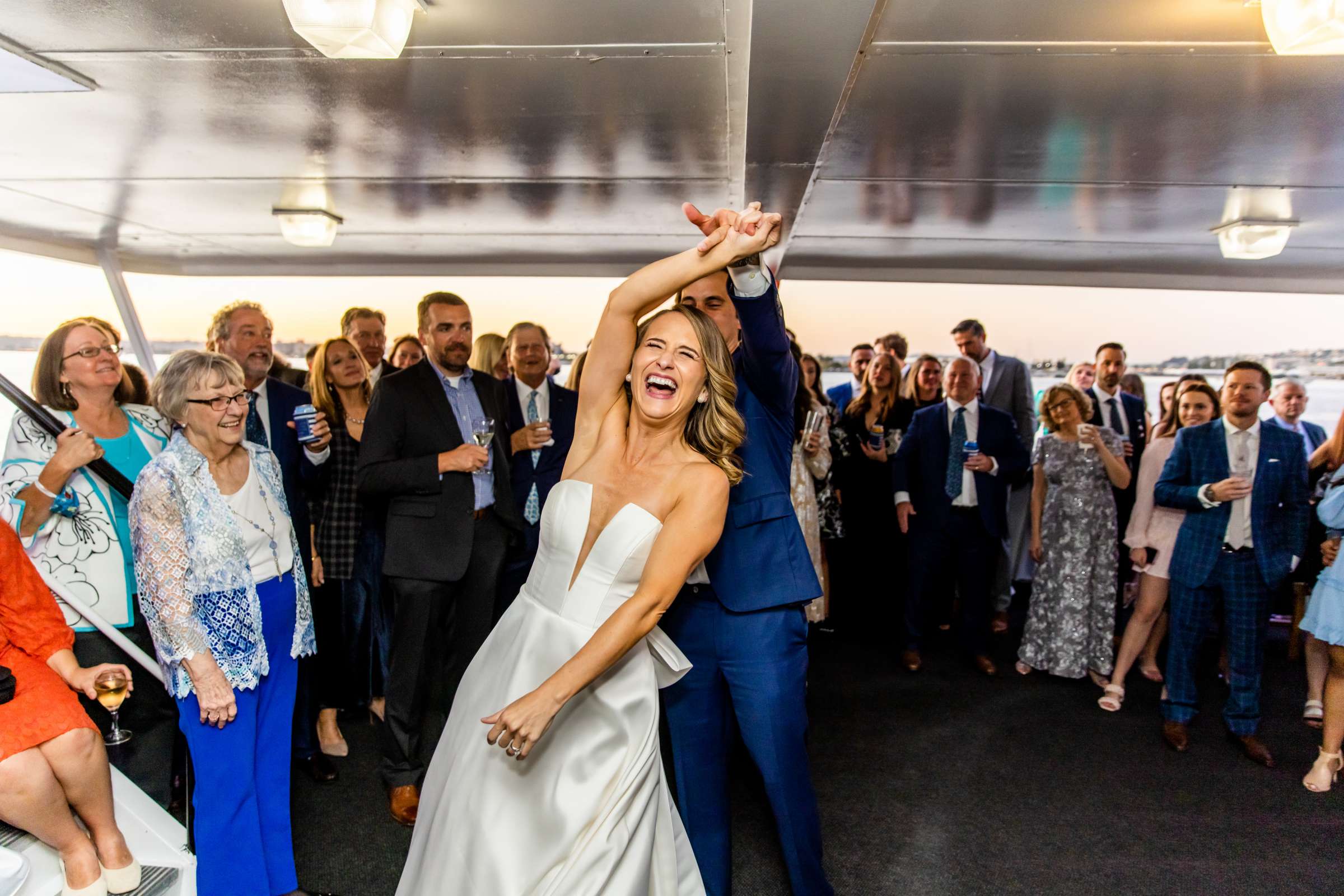 Flagship Cruises and Events Wedding, Sarah and Ben Wedding Photo #17 by True Photography