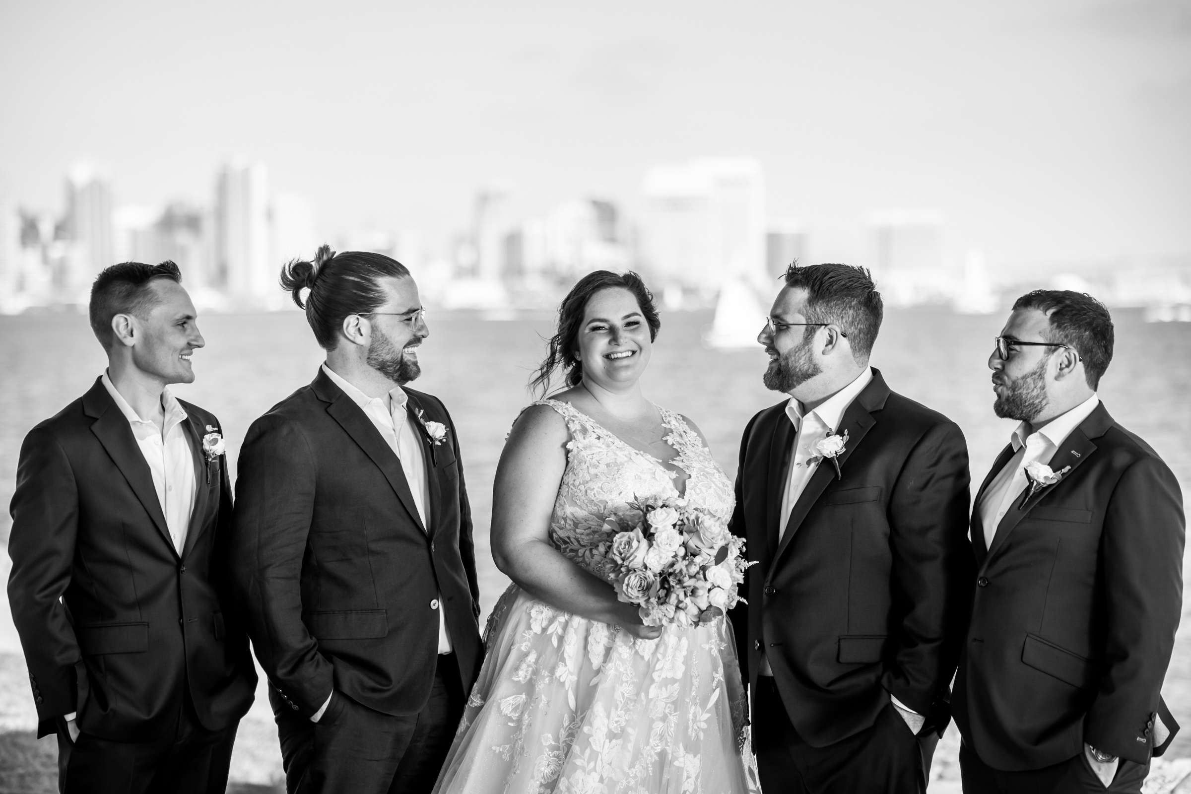 Harbor View Loft Wedding, Alyssa and Matthew Wedding Photo #21 by True Photography
