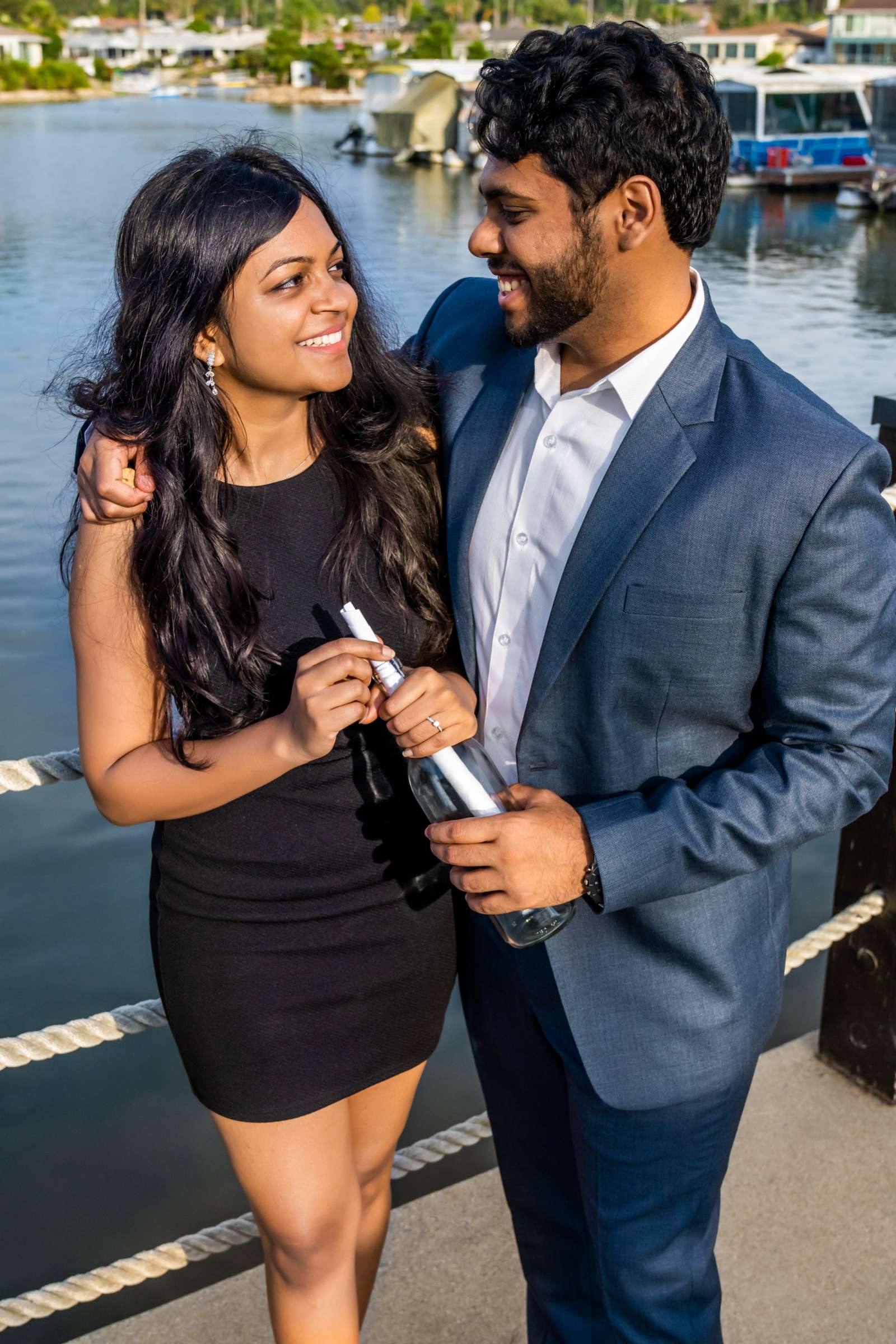 Black Swan Weddings Proposal, Sneha and Abhijeet Proposal Photo #6 by True Photography