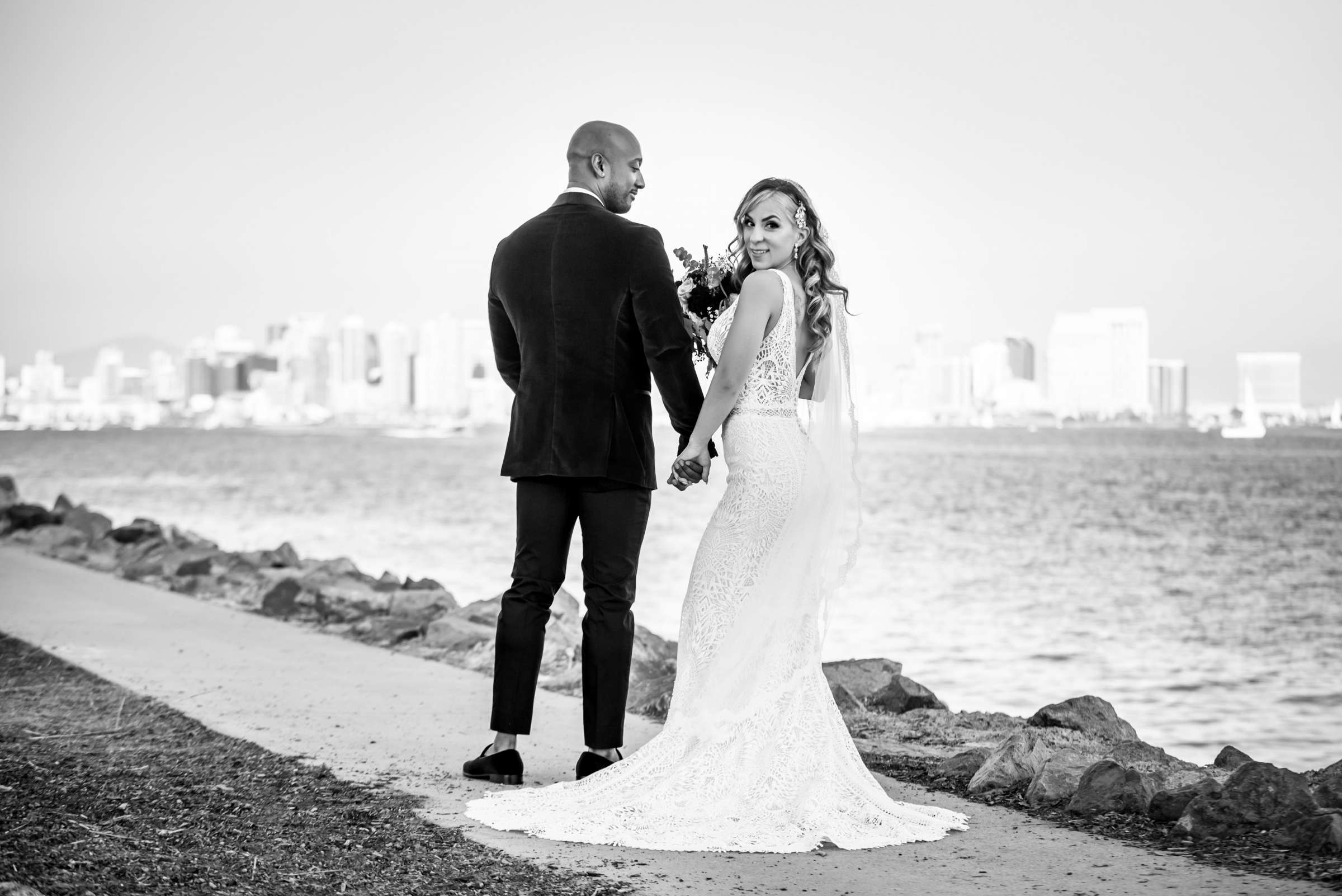Harbor View Loft Wedding, Griselda and Joshua Wedding Photo #3 by True Photography