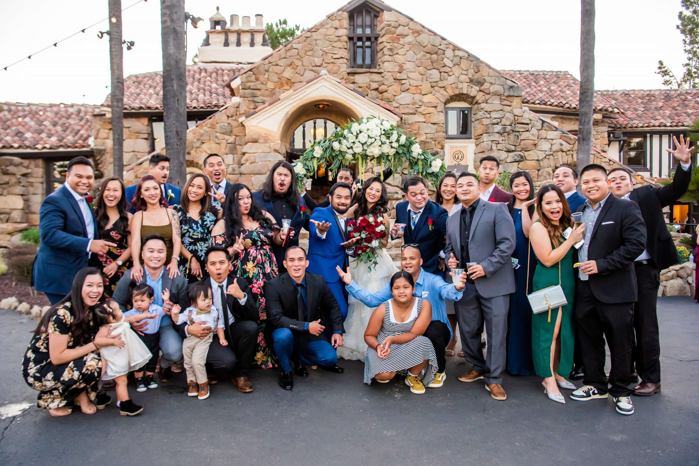 Mt Woodson Castle Wedding coordinated by Personal Touch Dining, Denise and Arbj Wedding Photo #23 by True Photography