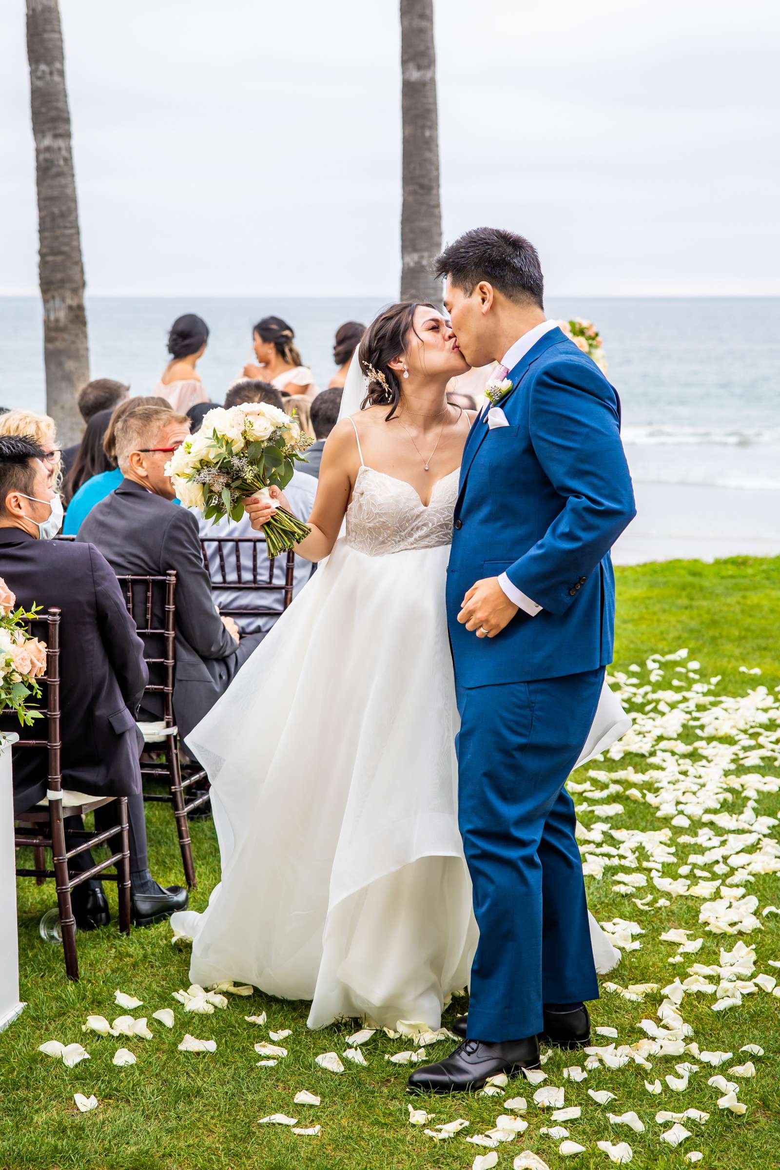 Scripps Seaside Forum Wedding coordinated by Willmus Weddings, Quynh and Tyler Wedding Photo #103 by True Photography