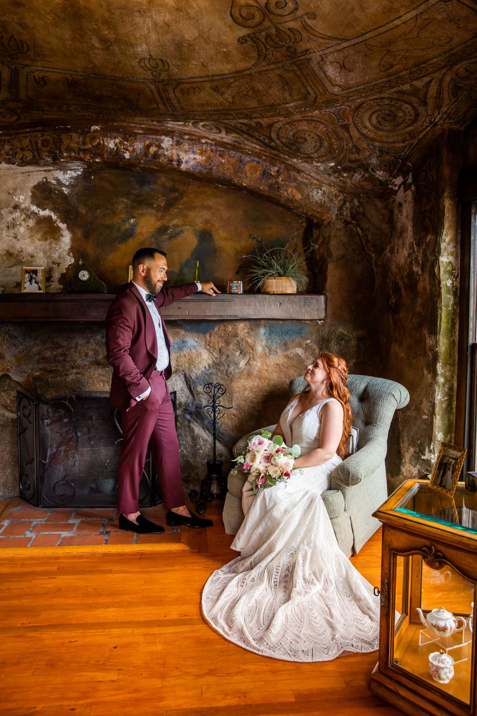 Mt Woodson Castle Wedding, Stephanie and Kevin Wedding Photo #7 by True Photography