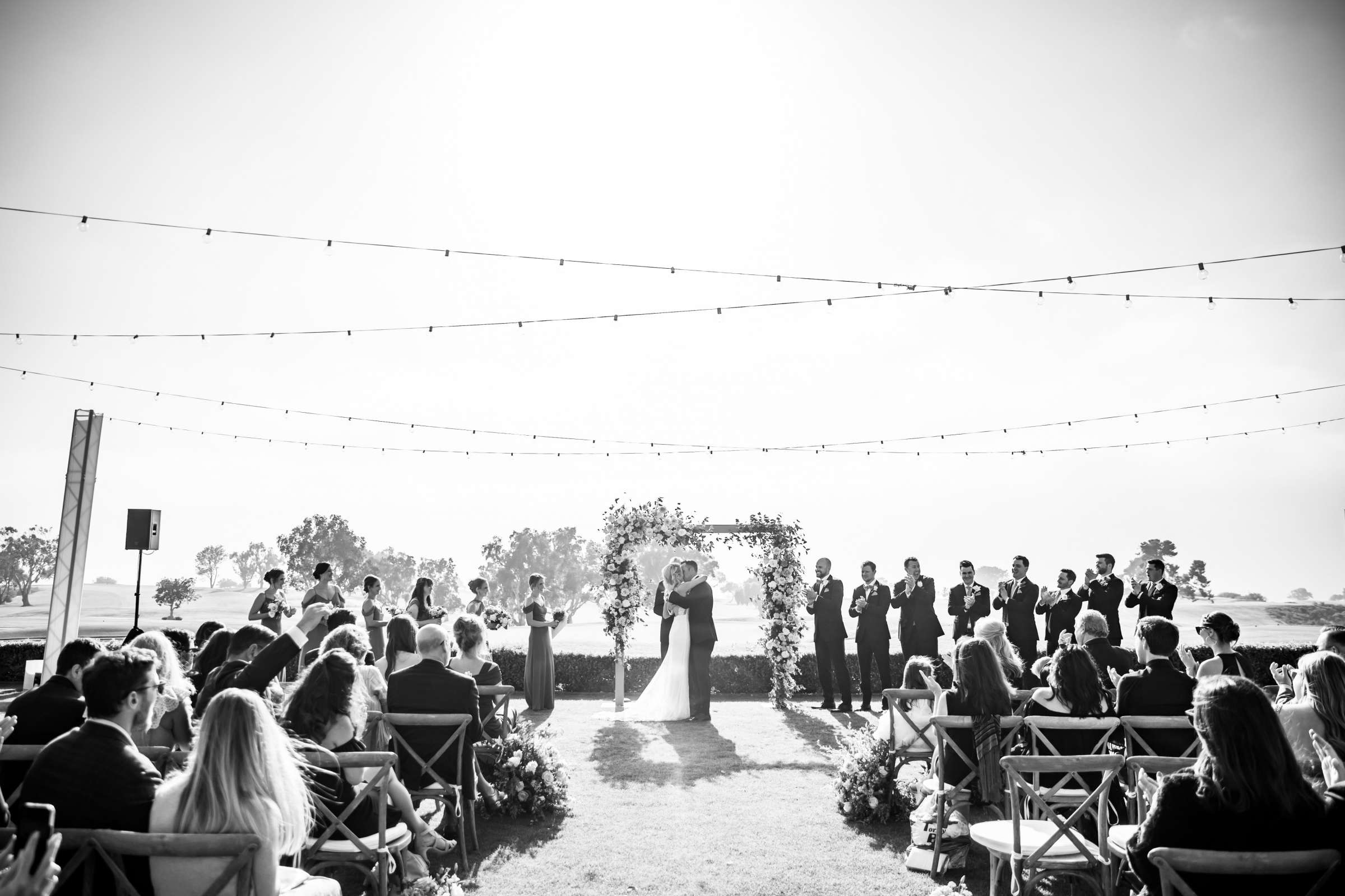 Lodge at Torrey Pines Wedding coordinated by Crown Weddings, Chelsea and Alex Wedding Photo #58 by True Photography