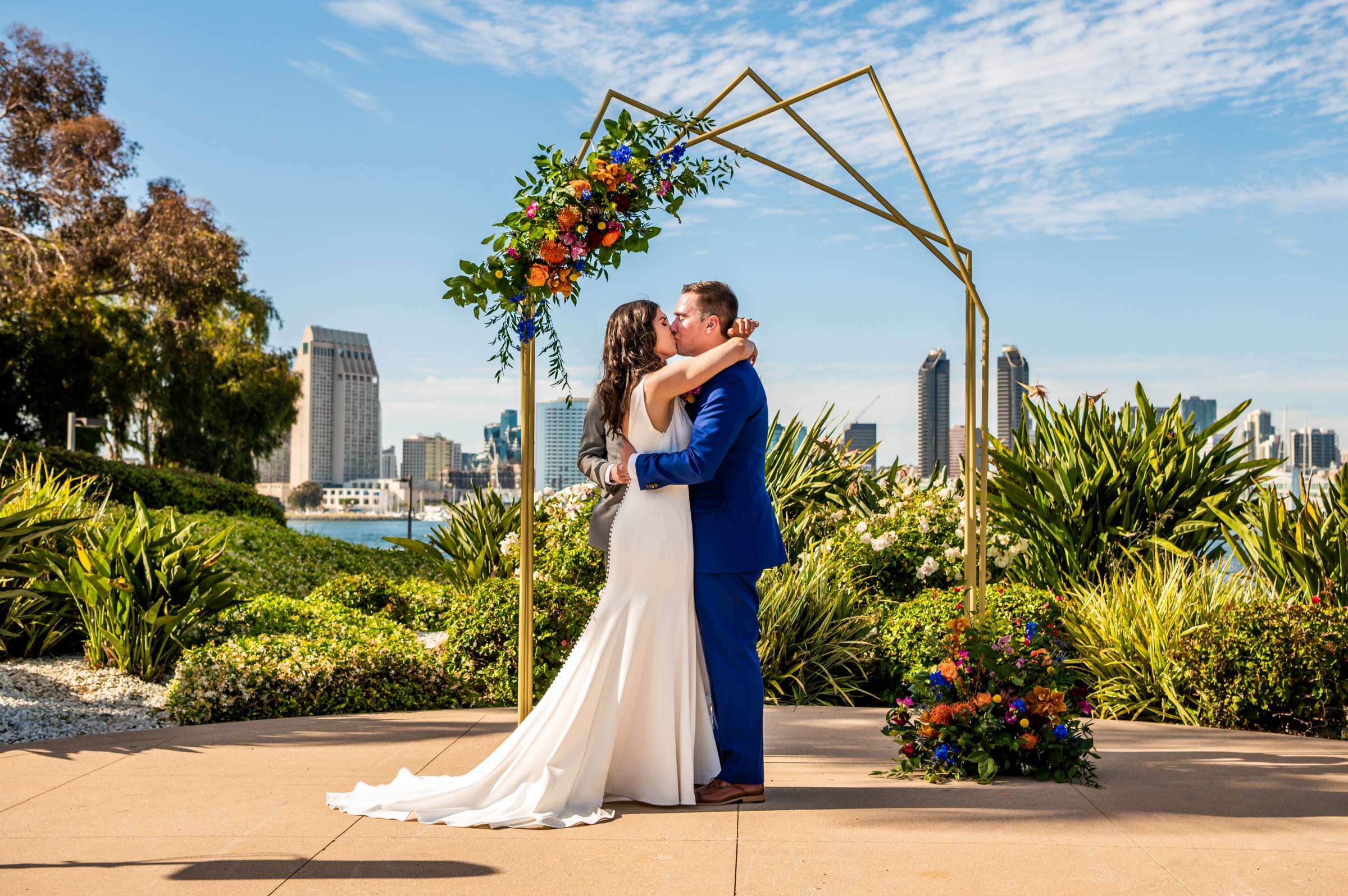Coronado Island Marriott Resort & Spa Wedding coordinated by Moments Remembered Events, Elizabeth and Michael Wedding Photo #67 by True Photography