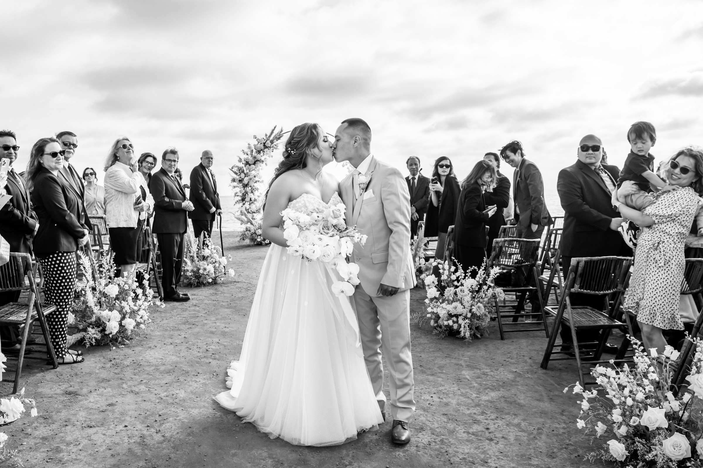 Sunset Cliffs Wedding coordinated by OhMissy Events, Victoria and Vanderson Wedding Photo #53 by True Photography