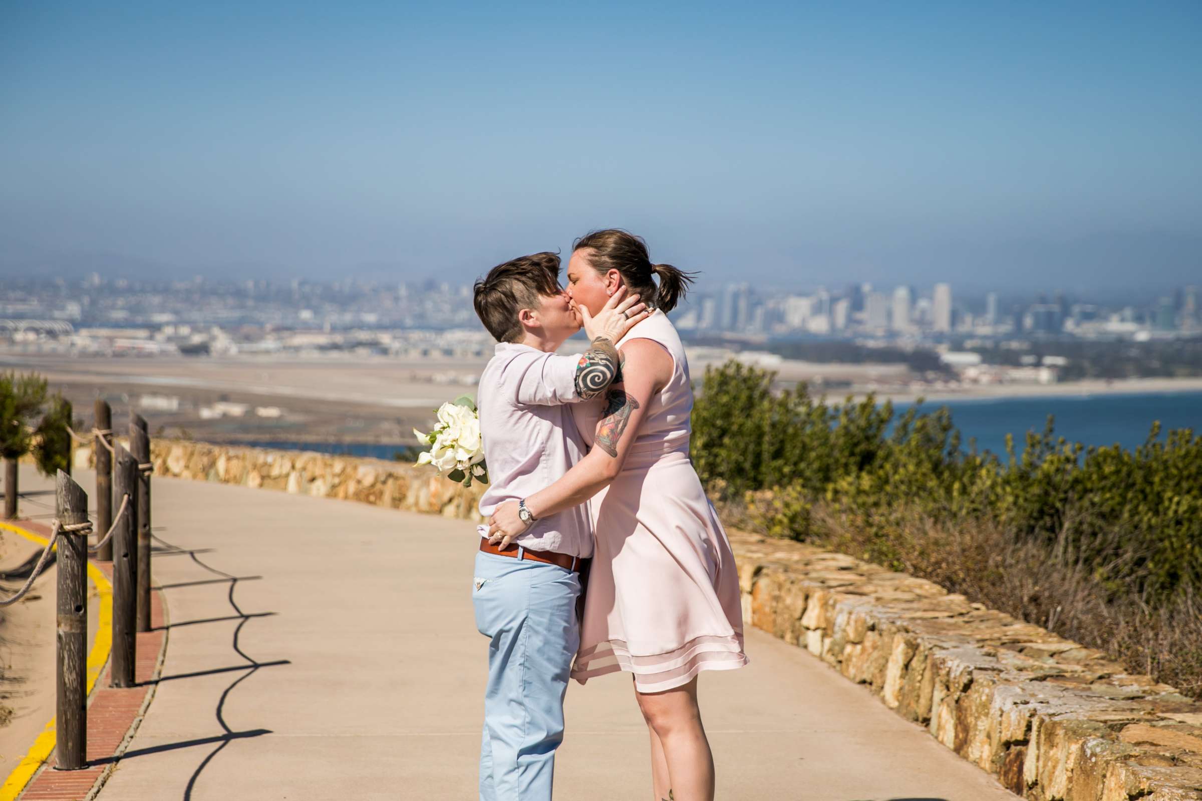 Old Point Loma Lighthouse Wedding, Amy and Kari Wedding Photo #630262 by True Photography
