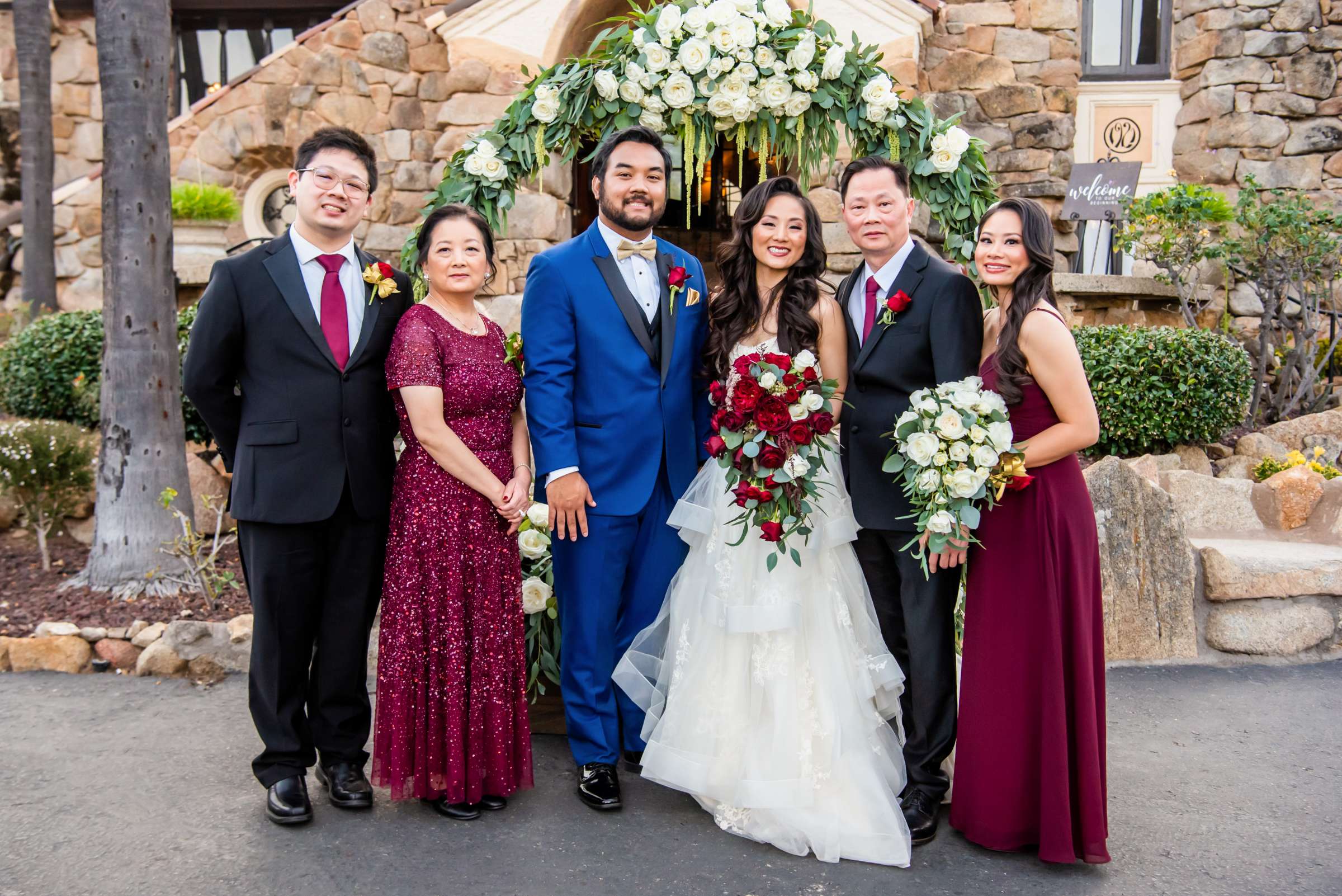 Mt Woodson Castle Wedding coordinated by Personal Touch Dining, Denise and Arbj Wedding Photo #20 by True Photography
