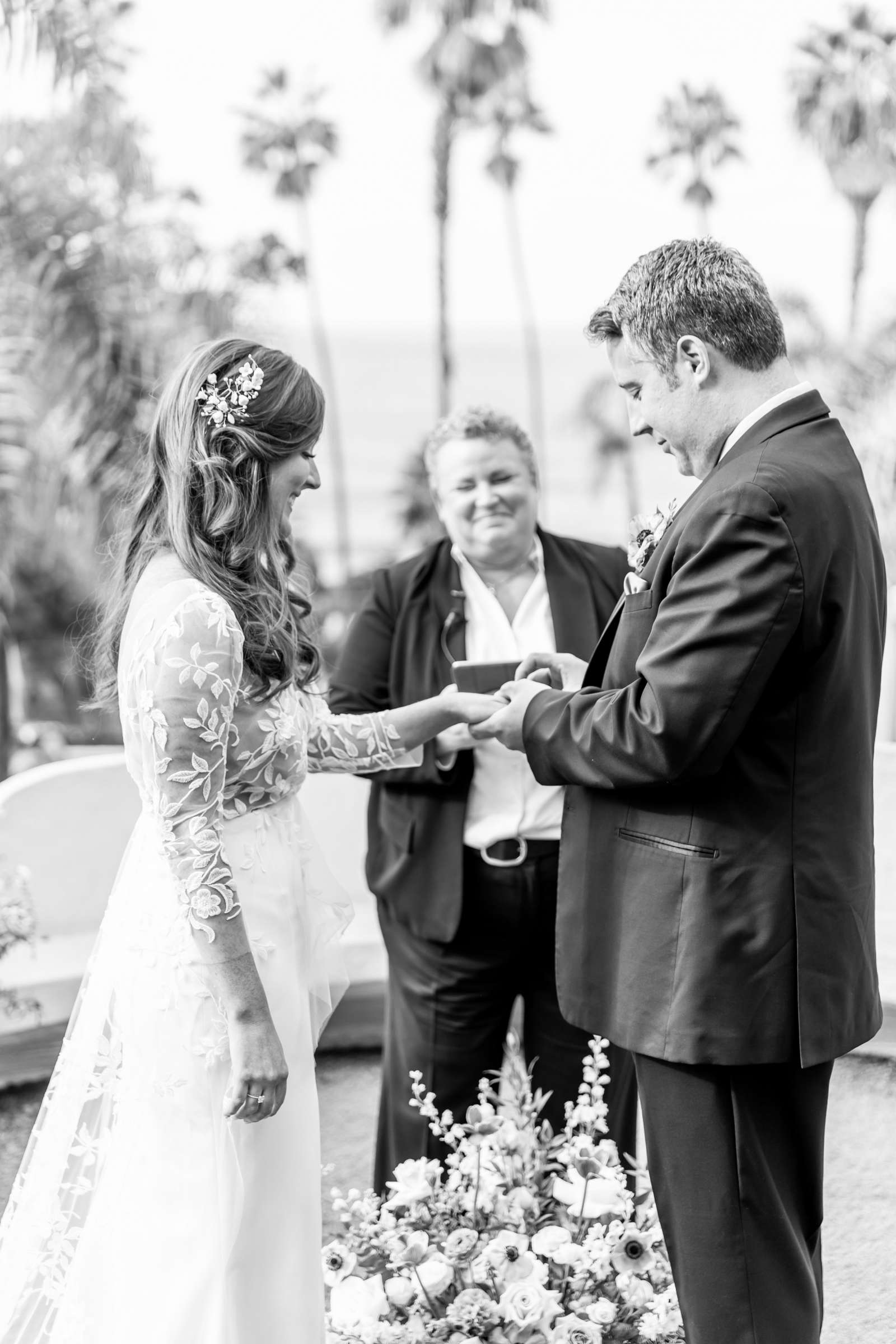 La Valencia Wedding coordinated by First Comes Love Weddings & Events, Courtney and Mike Wedding Photo #14 by True Photography