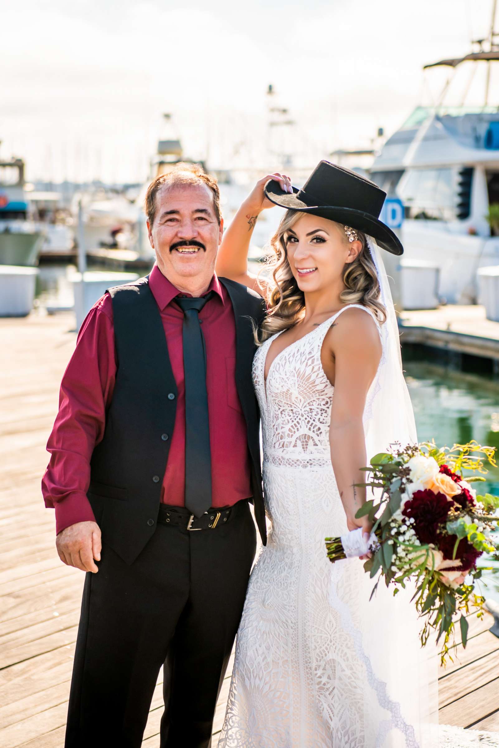 Harbor View Loft Wedding, Griselda and Joshua Wedding Photo #11 by True Photography