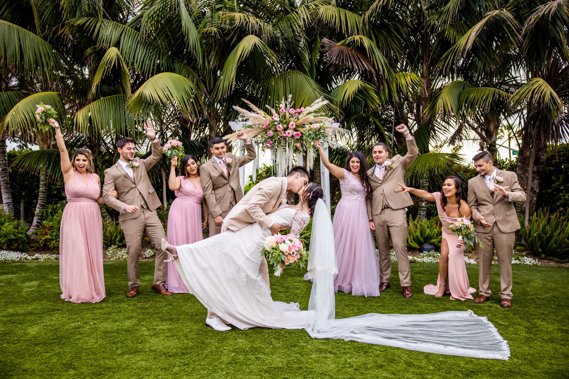 Cape Rey Carlsbad, A Hilton Resort Wedding, Yasmeen and Dakota Wedding Photo #8 by True Photography