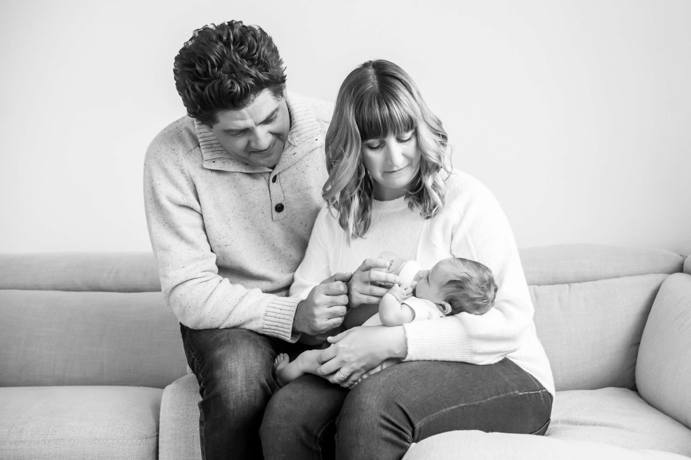 Newborn Photo Session, Emily and Rafael Newborn Photo #15 by True Photography