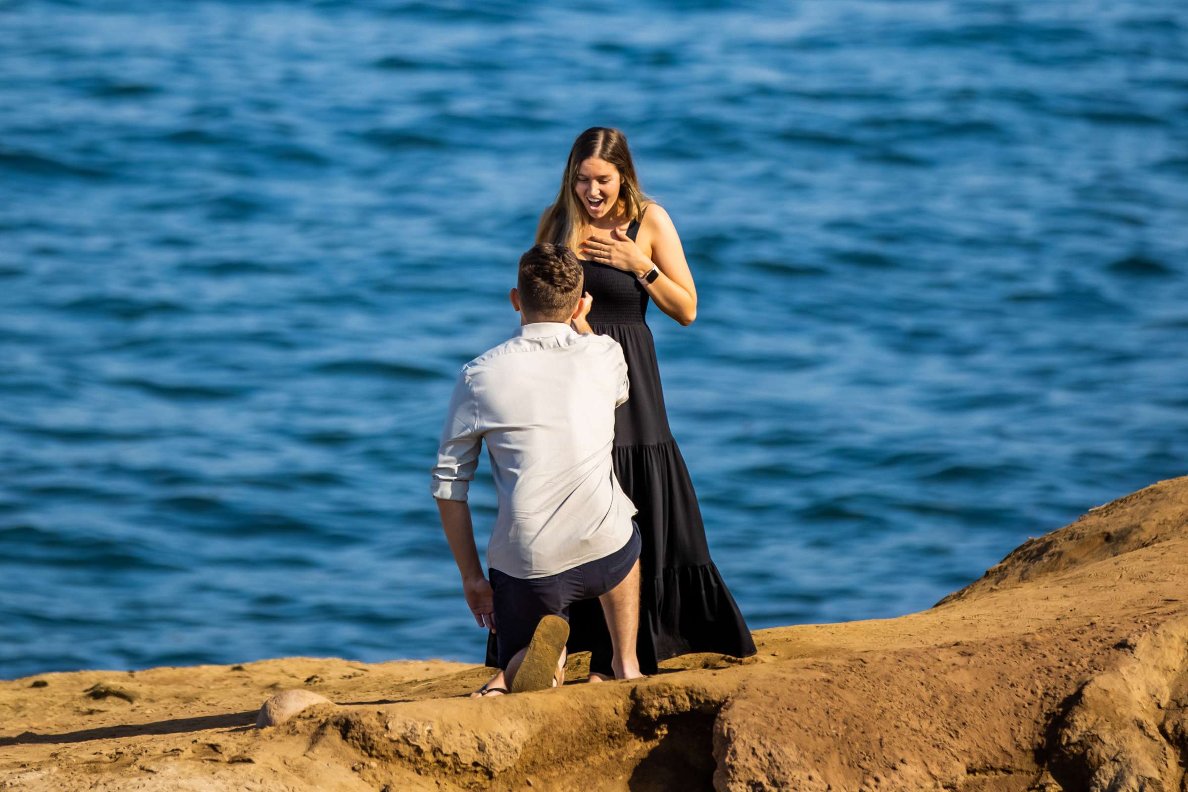 Sunset Cliffs Proposal, Ronnie R Proposal Photo #2 by True Photography