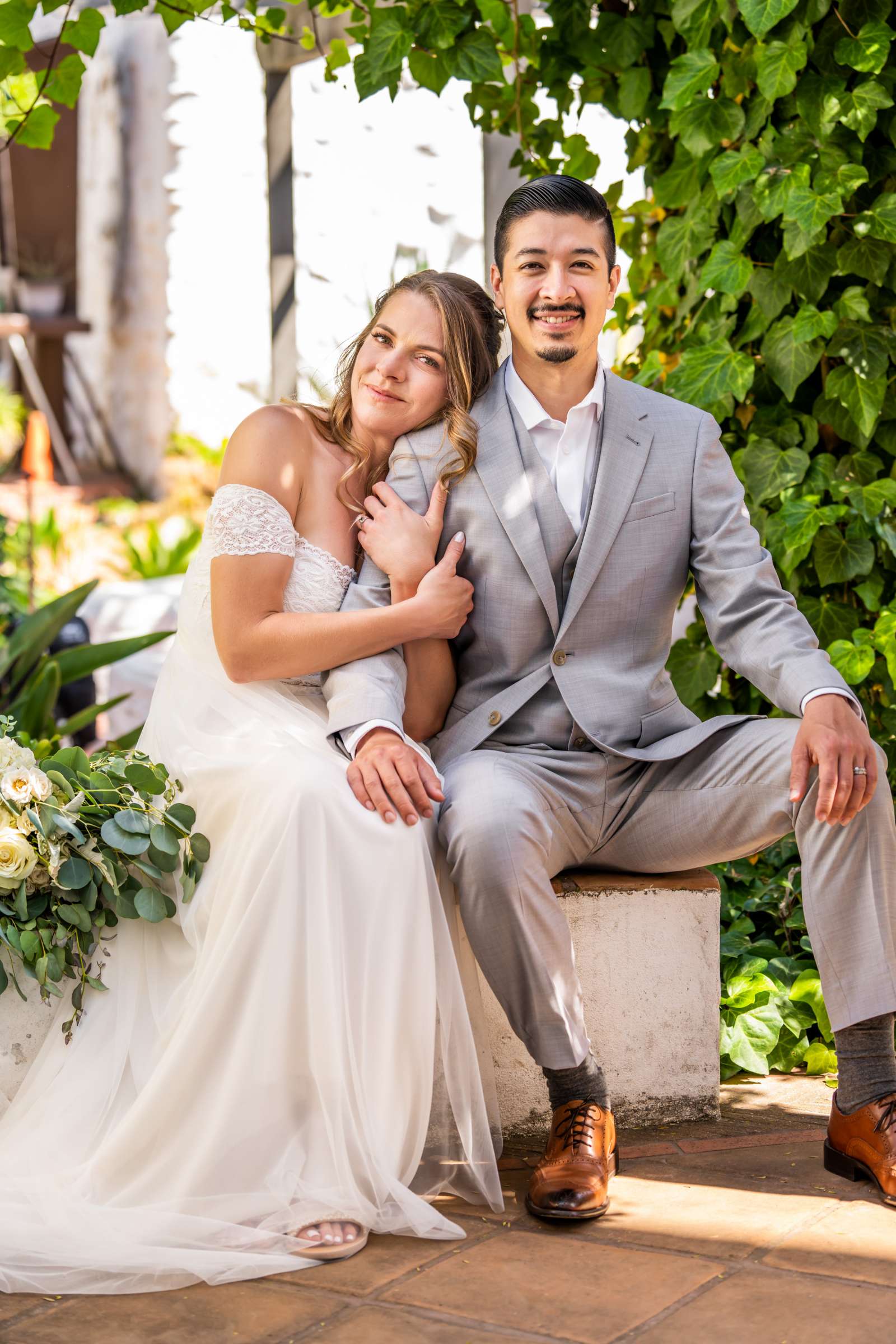 The Mission Basillica de Alcala Wedding coordinated by Carmin Designs, Emily and Berick Wedding Photo #3 by True Photography