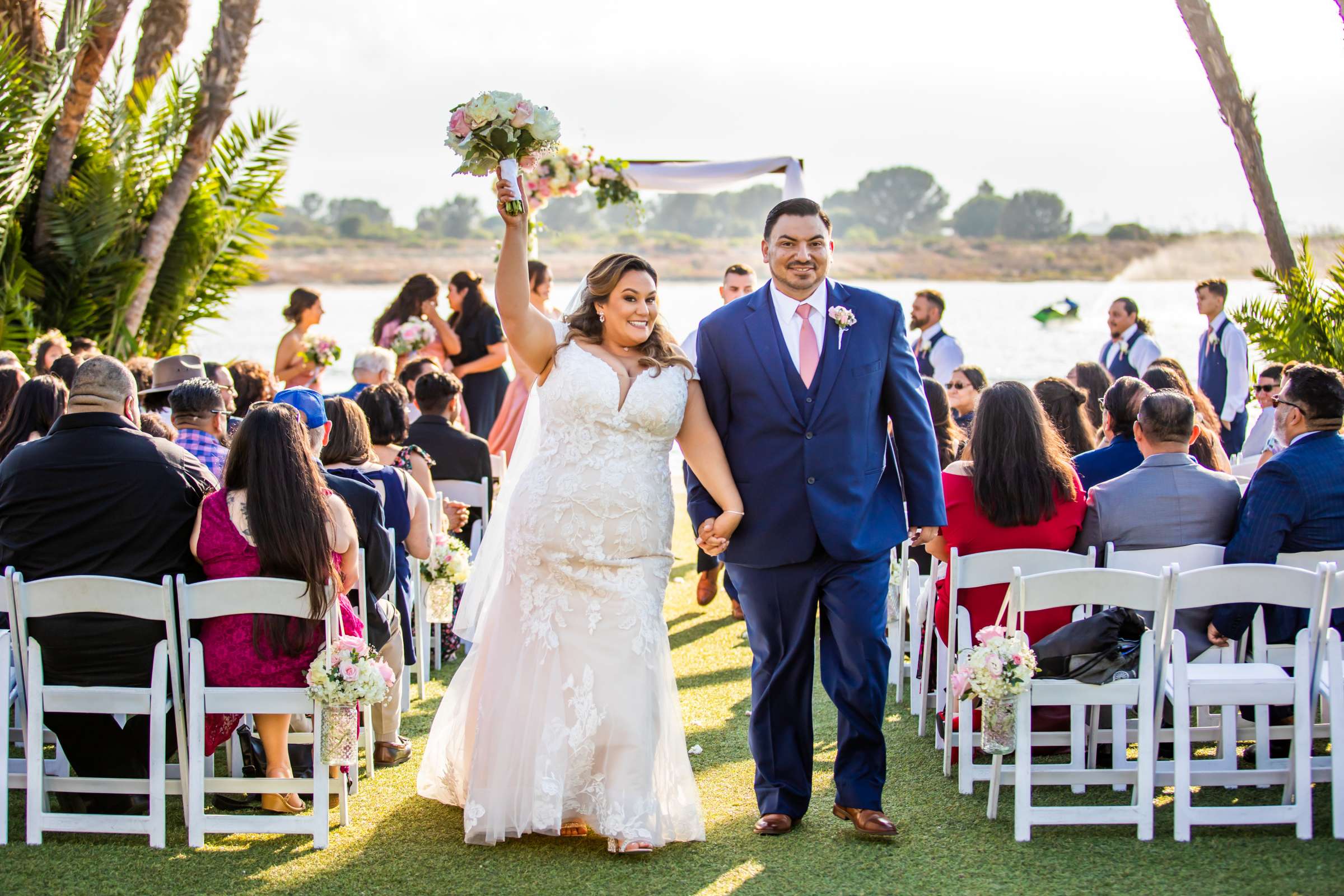 San Diego Mission Bay Resort Wedding coordinated by Elements of Style, Stefanie and Raymond Wedding Photo #58 by True Photography