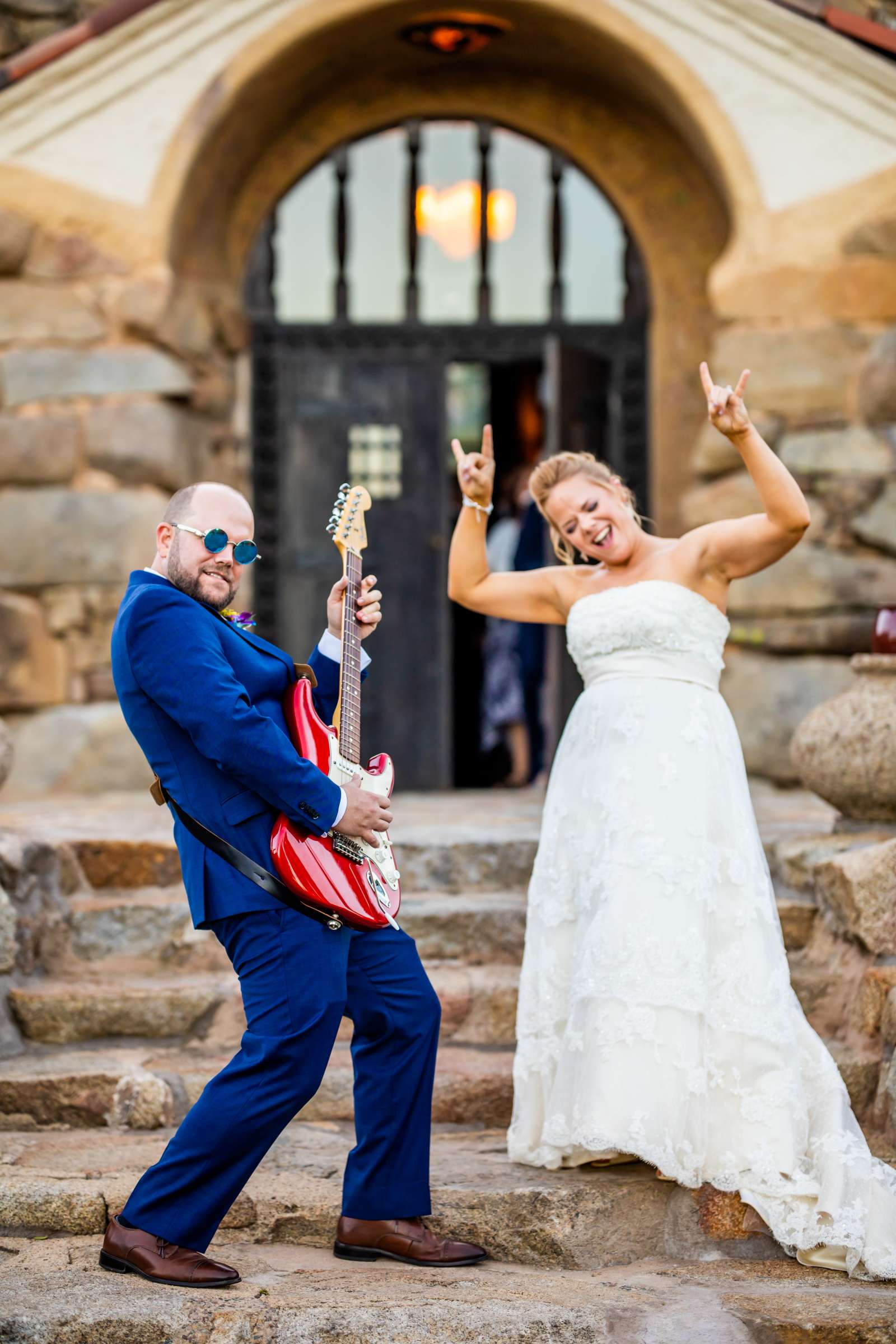 Mt Woodson Castle Wedding, Amy and Gary Wedding Photo #1 by True Photography