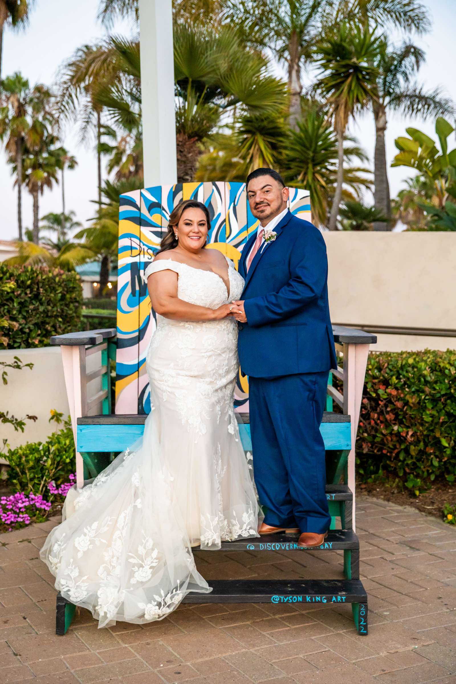 San Diego Mission Bay Resort Wedding coordinated by Elements of Style, Stefanie and Raymond Wedding Photo #82 by True Photography