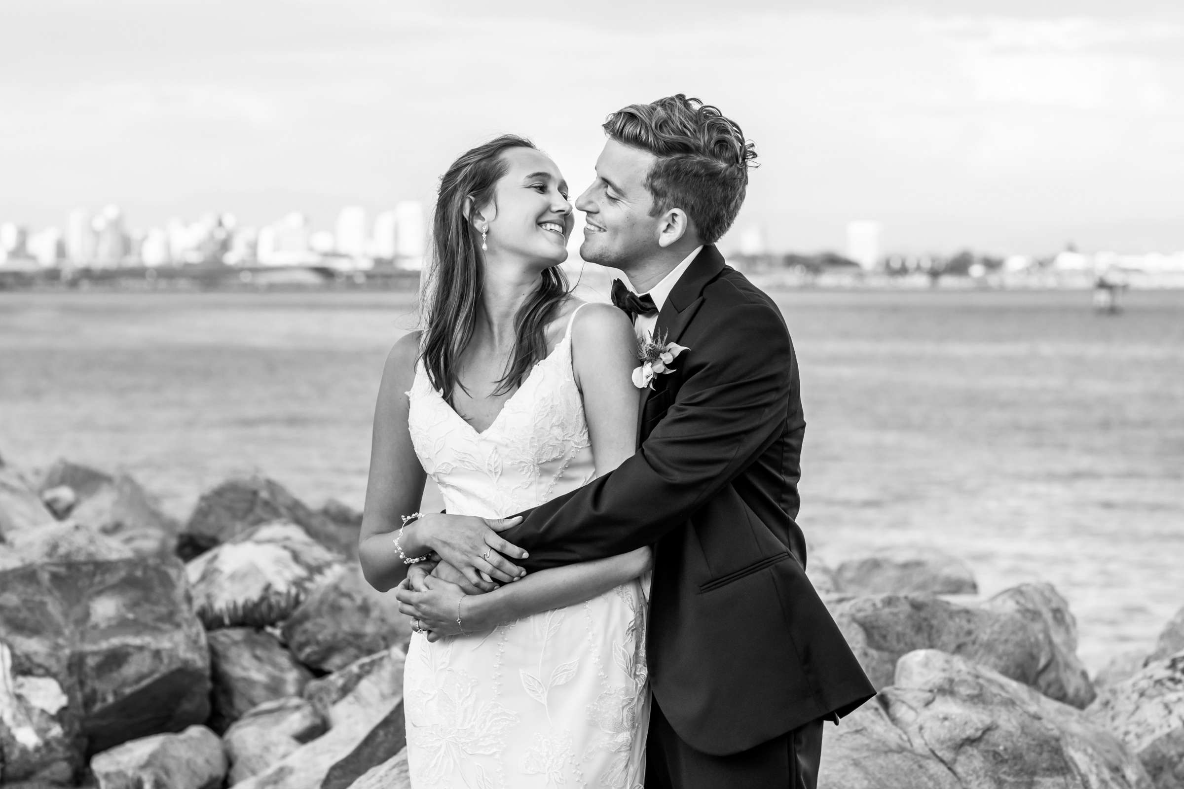 Ocean View Room Wedding coordinated by Sheila Foster, Lauren and Evan Wedding Photo #3 by True Photography