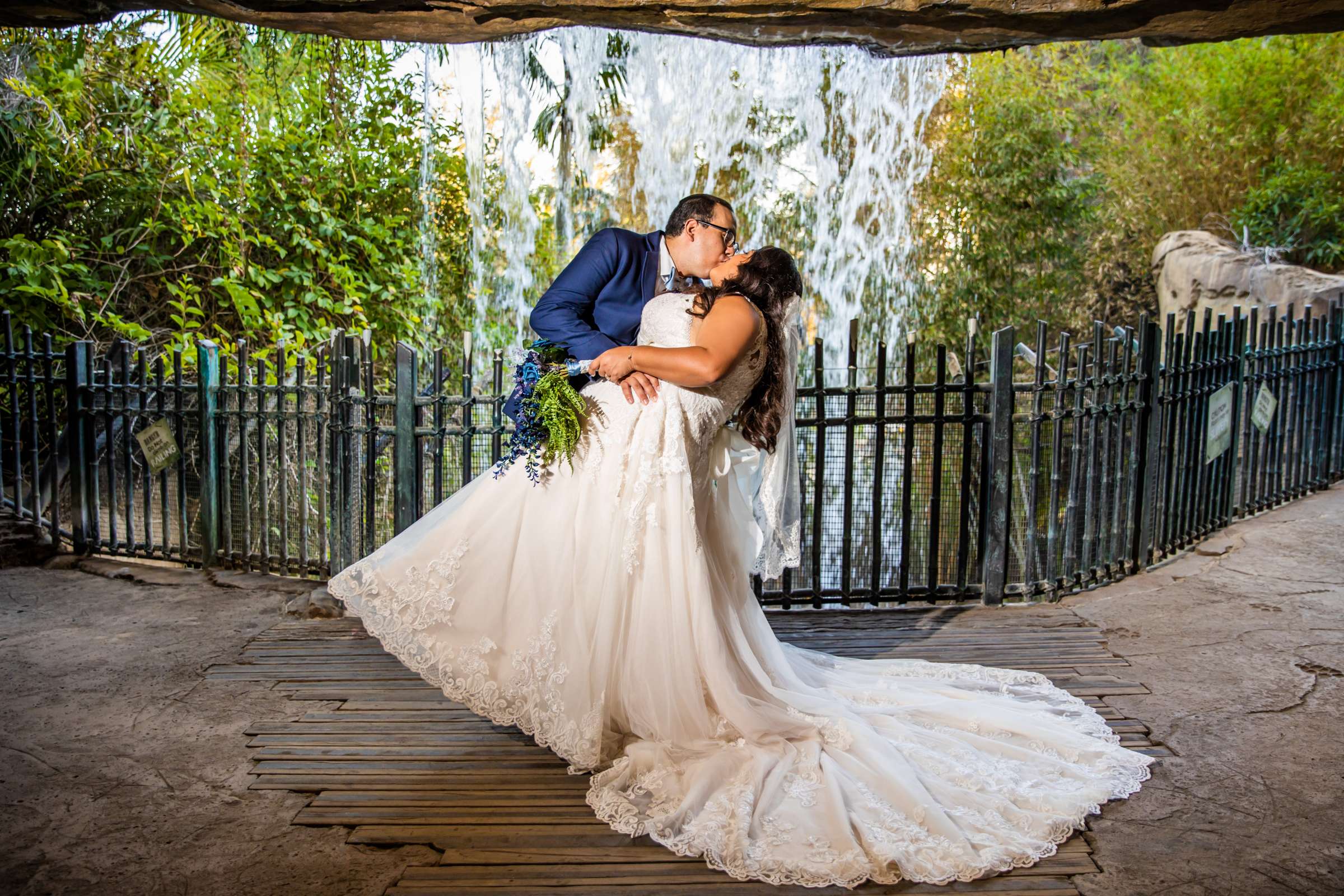 Safari Park Wedding, Monica and Josue Wedding Photo #10 by True Photography
