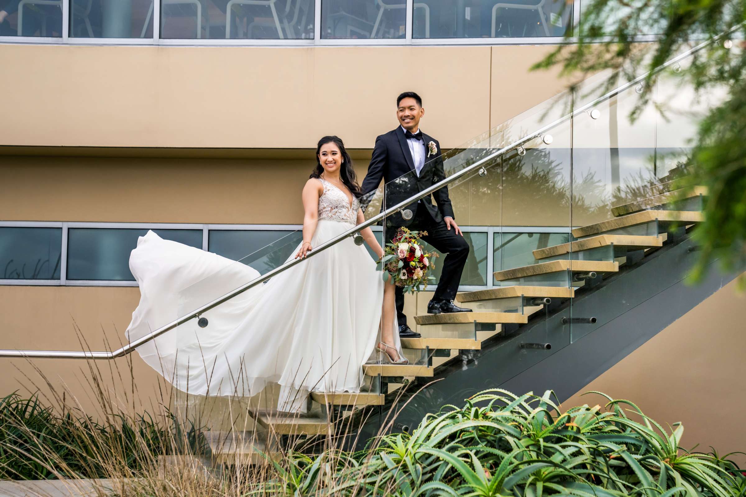 Scripps Seaside Forum Wedding coordinated by I Do Weddings, Nicole and Jeremy Wedding Photo #1 by True Photography