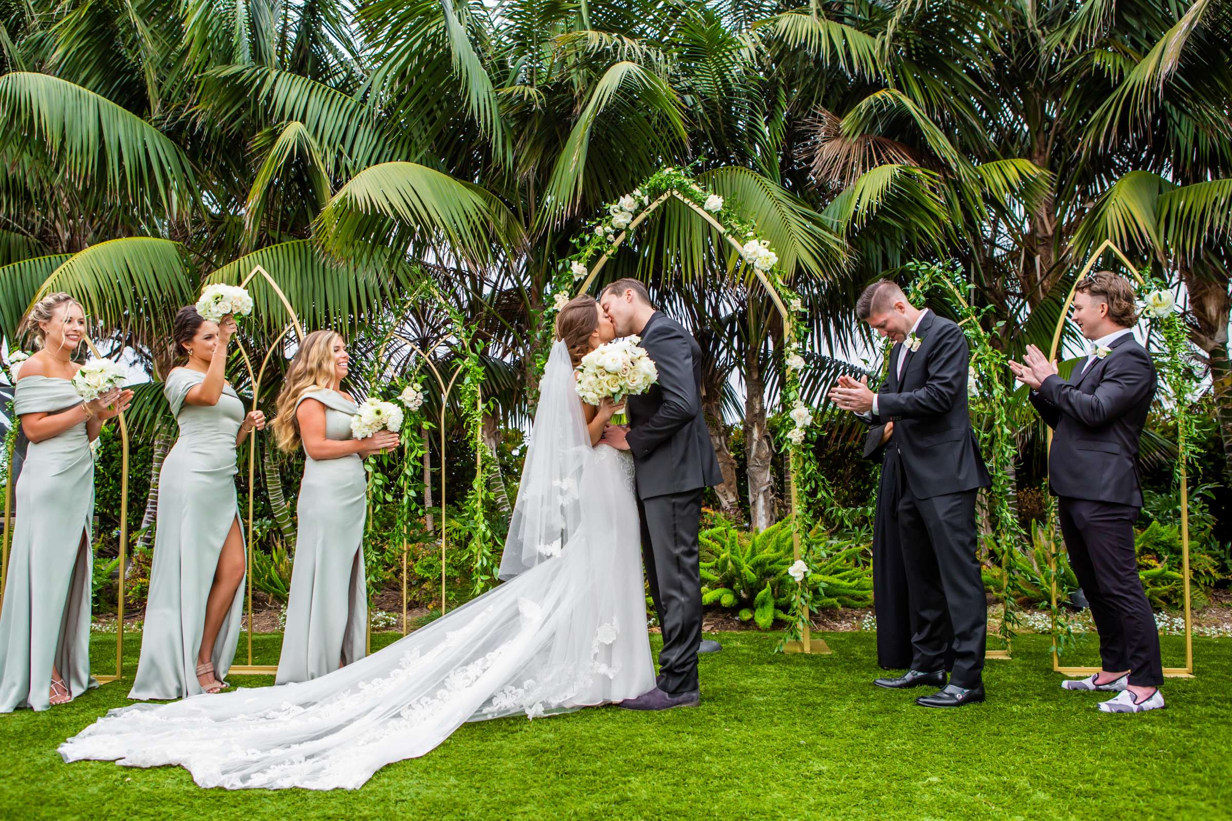 Cape Rey Carlsbad, A Hilton Resort Wedding coordinated by Holly Kalkin Weddings, Kelle and Ryan Wedding Photo #20 by True Photography
