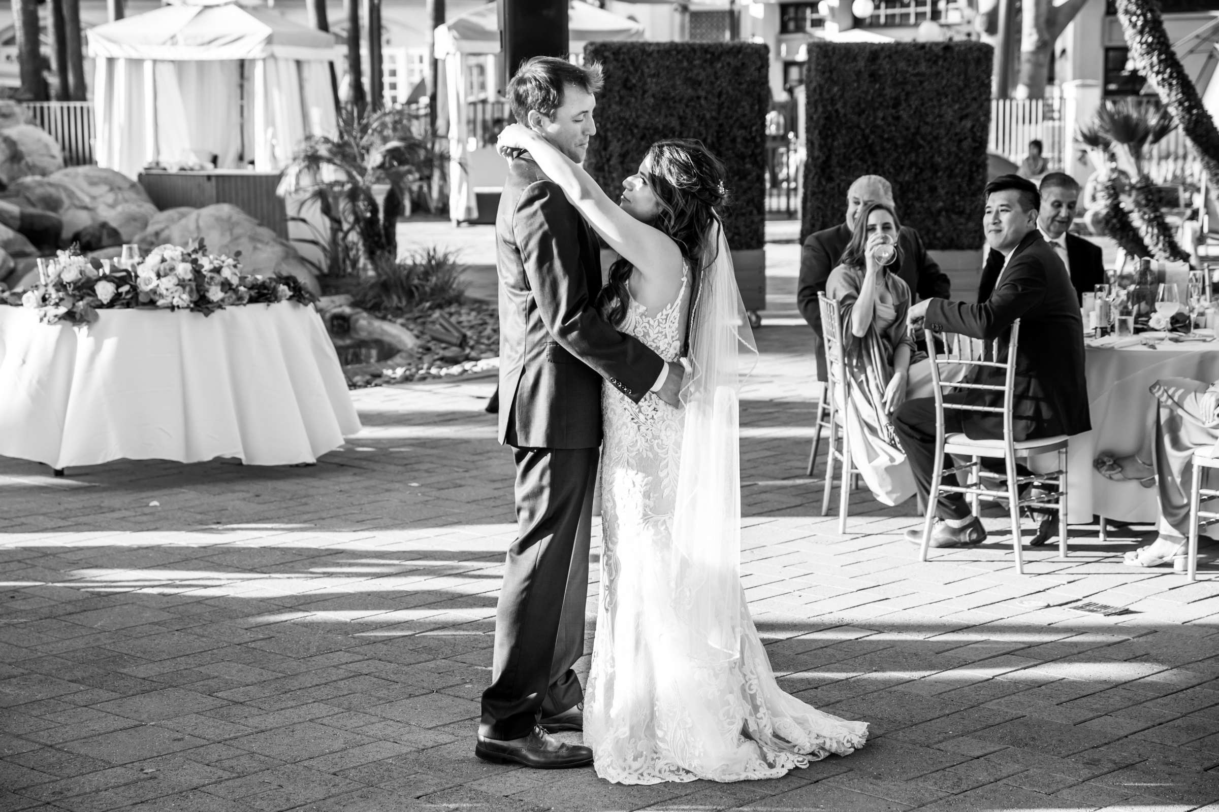 San Diego Mission Bay Resort Wedding coordinated by Elements of Style, Maggie and Eric Wedding Photo #158 by True Photography