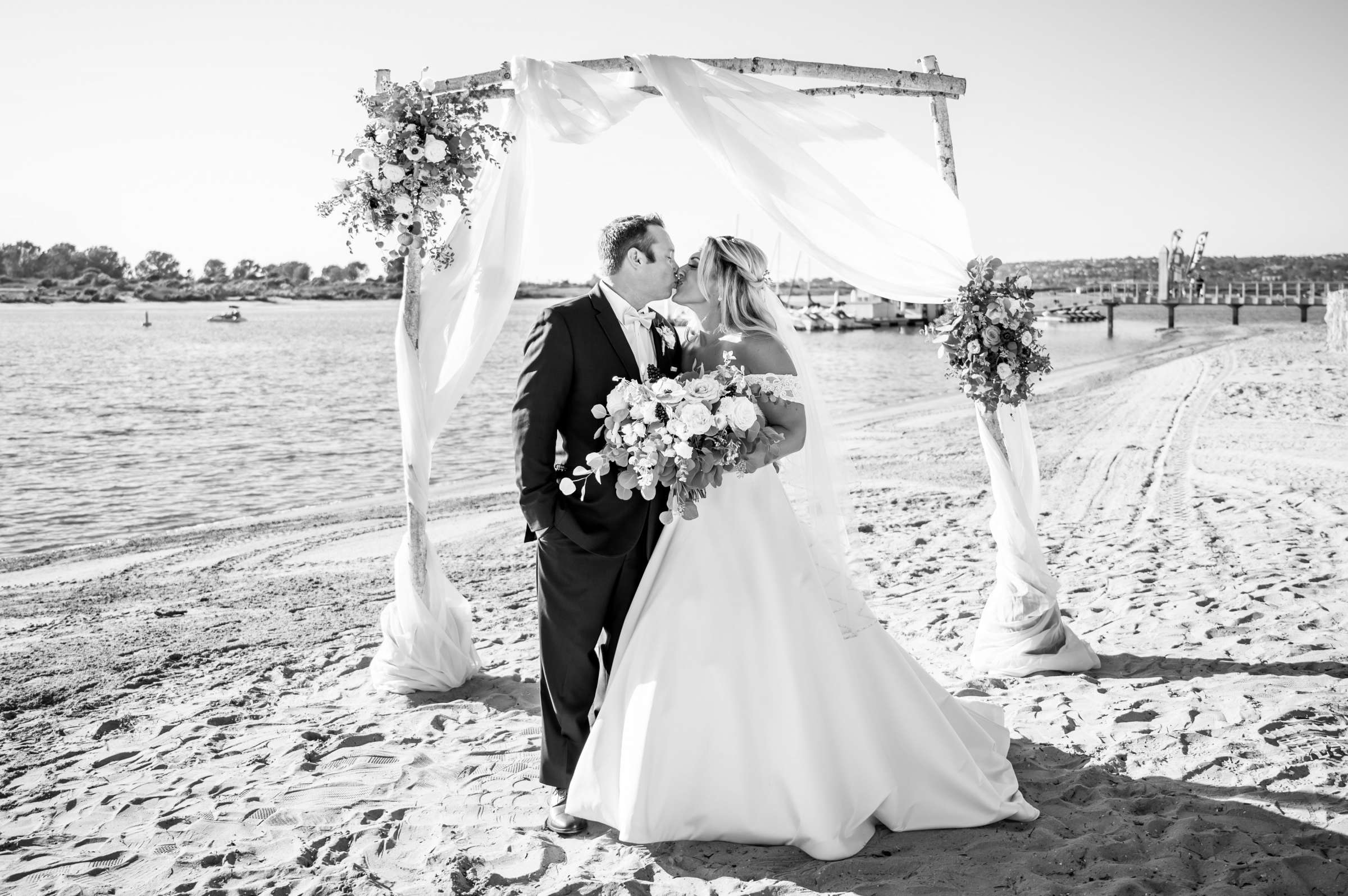 San Diego Mission Bay Resort Wedding coordinated by Type A Soiree Events, Grete and Brandon Wedding Photo #45 by True Photography