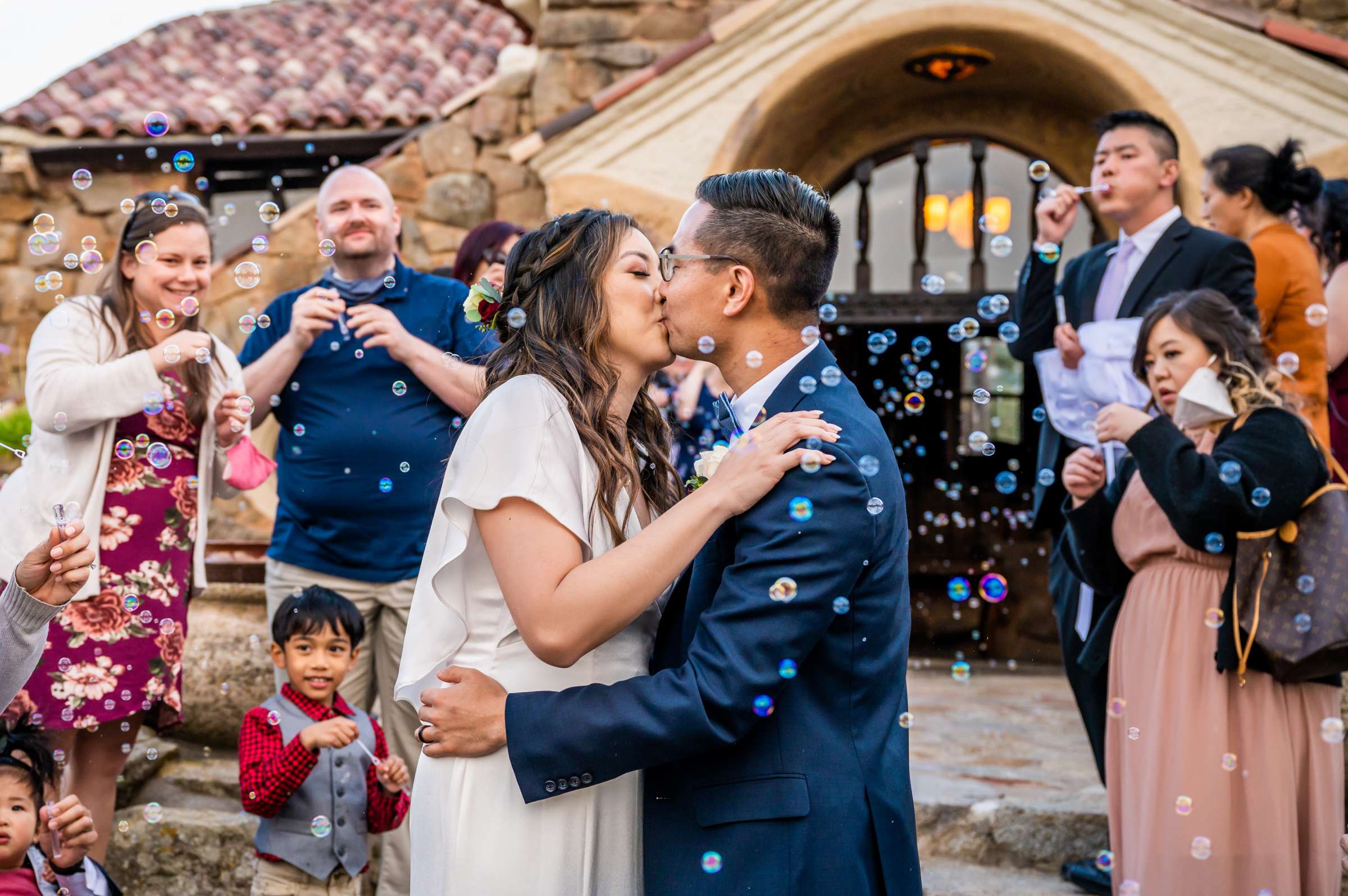 Mt Woodson Castle Wedding coordinated by Personal Touch Dining, Rebecca and Philip Wedding Photo #100 by True Photography