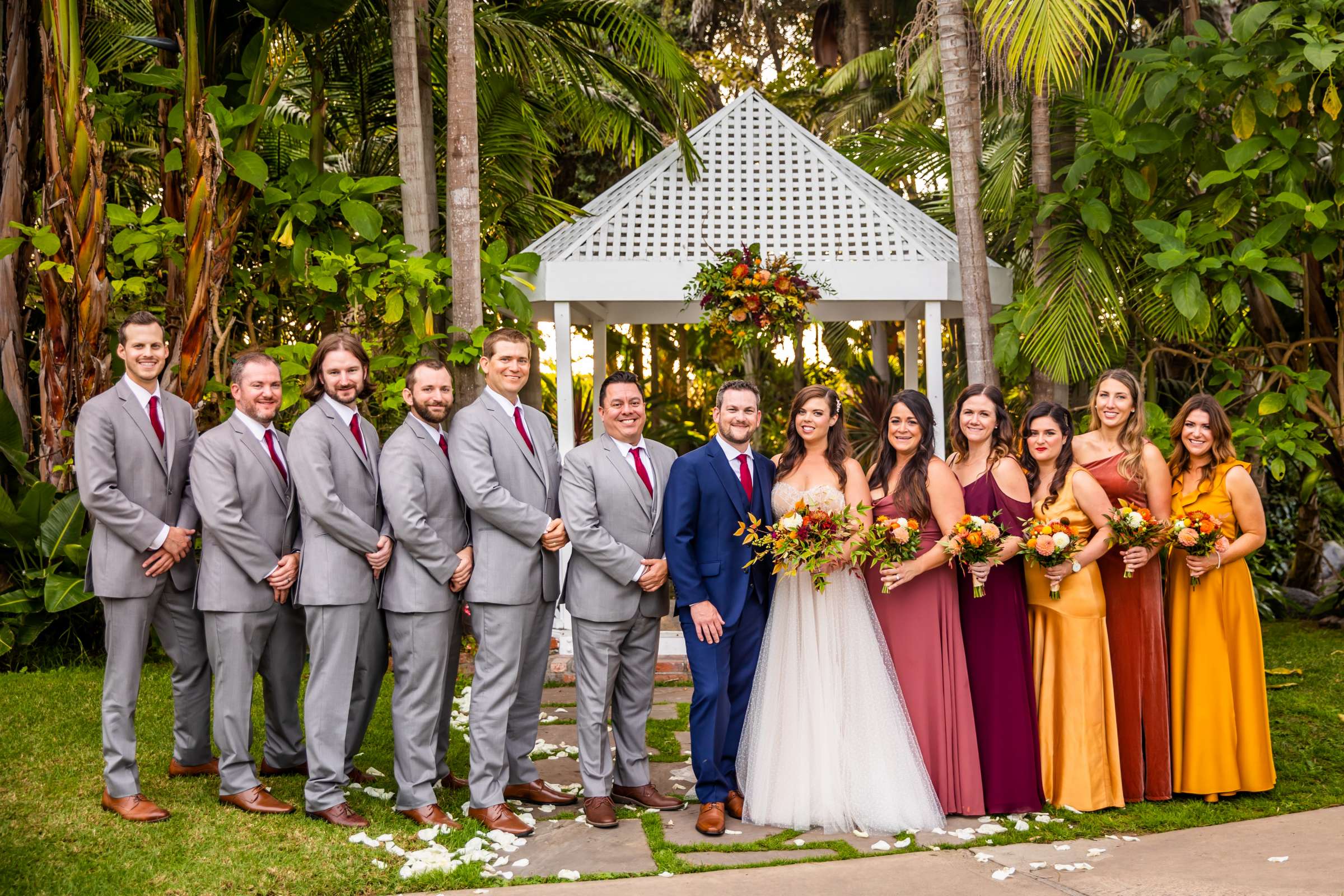Bahia Hotel Wedding coordinated by Events Inspired SD, Melissa and Jeff Wedding Photo #91 by True Photography