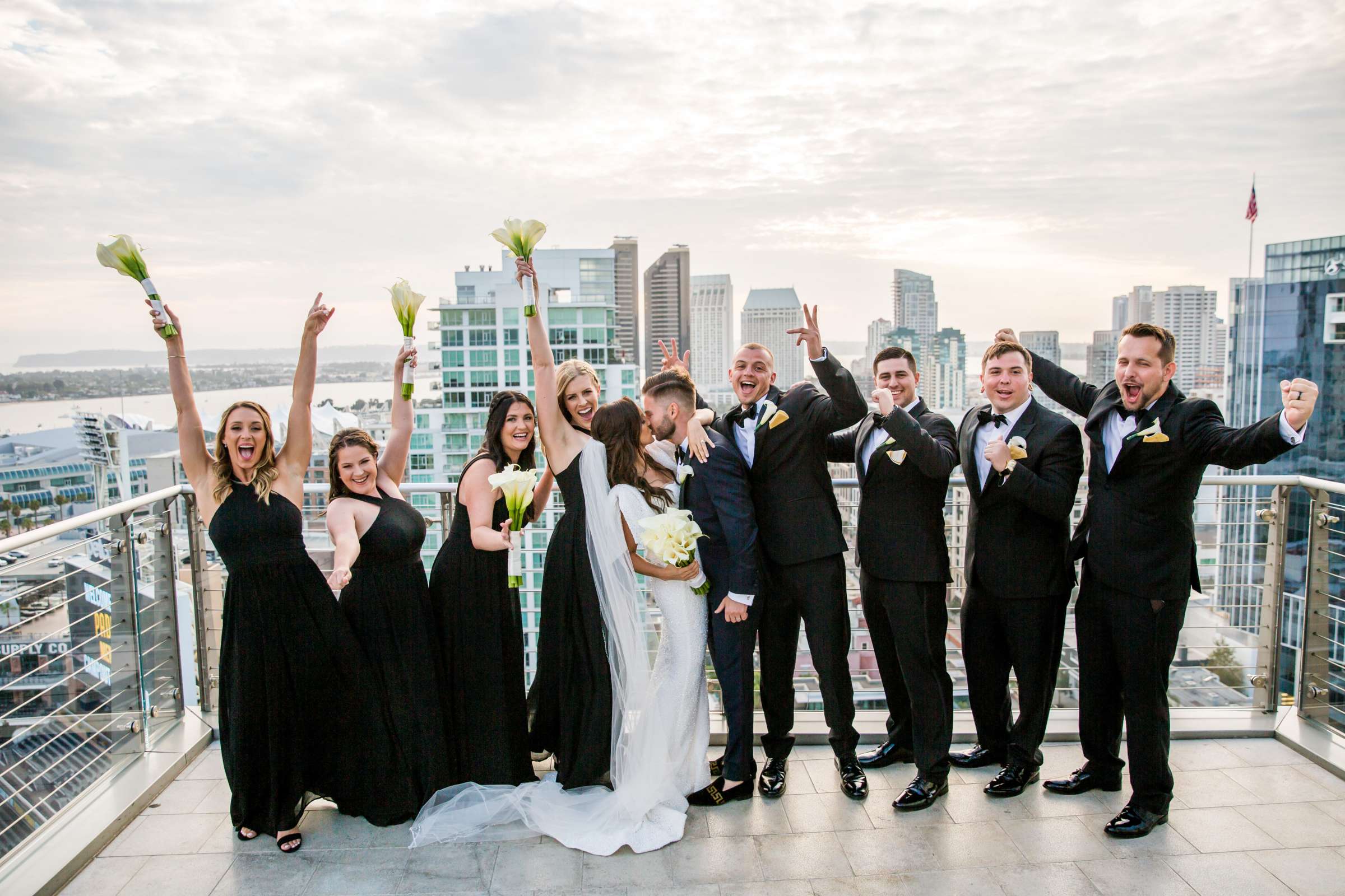 Ultimate Skybox Wedding coordinated by Lily May Events & Design, Krista and Paul Wedding Photo #7 by True Photography