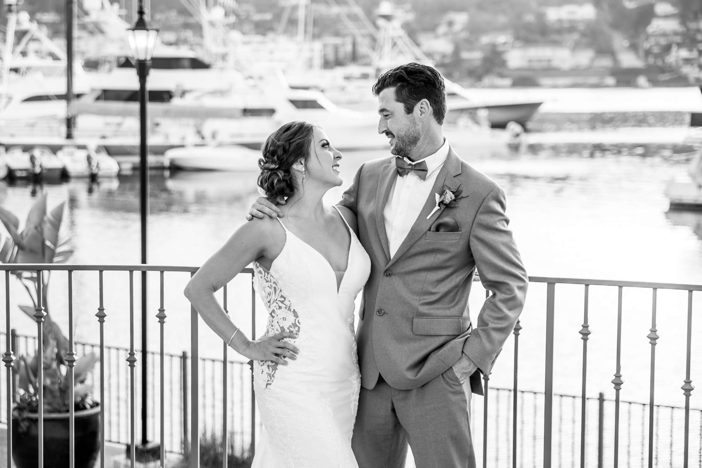 Kona Kai Resort Wedding coordinated by First Comes Love Weddings & Events, Monica and Oliver Wedding Photo #31 by True Photography
