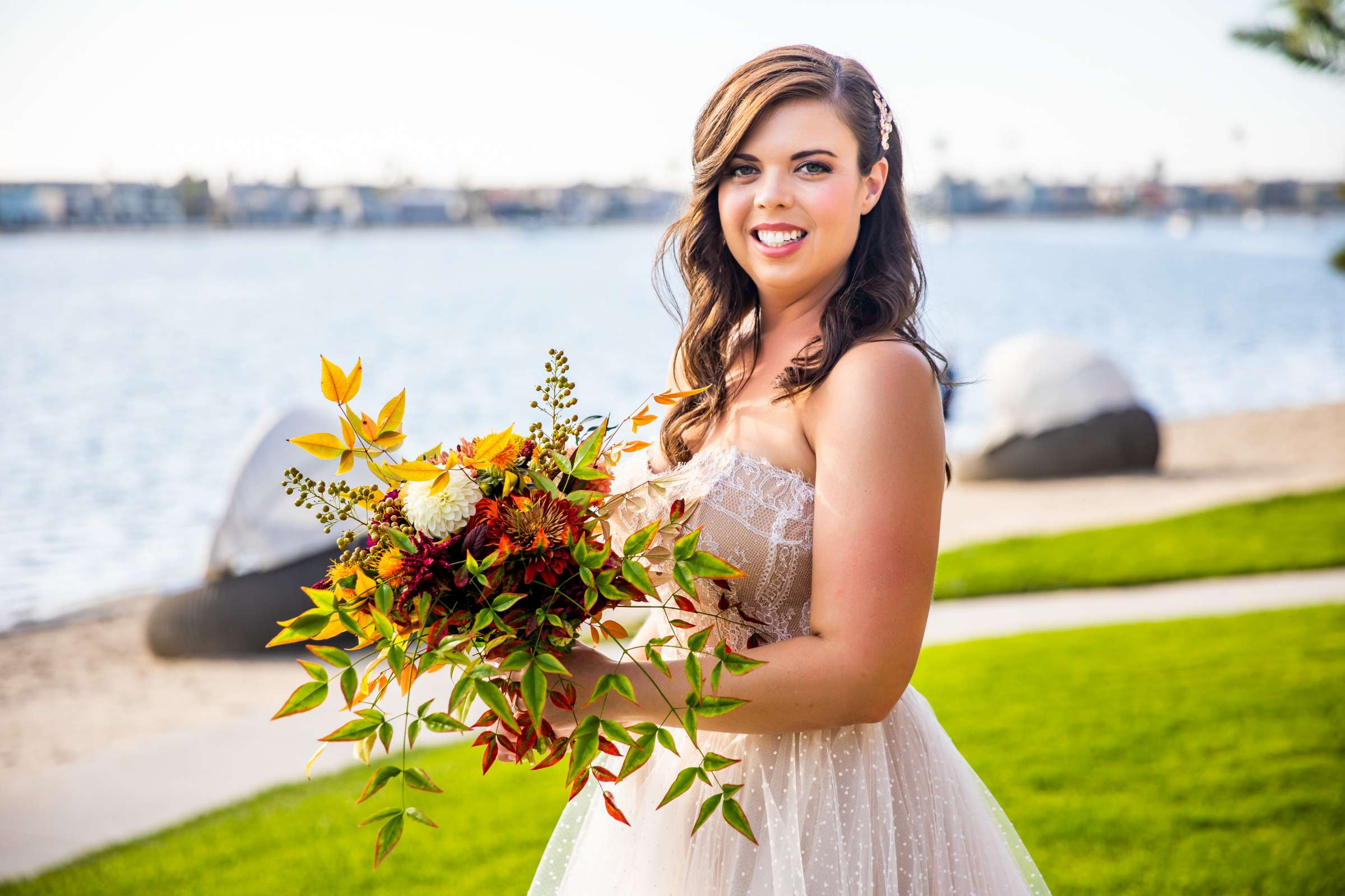 Bahia Hotel Wedding coordinated by Events Inspired SD, Melissa and Jeff Wedding Photo #37 by True Photography