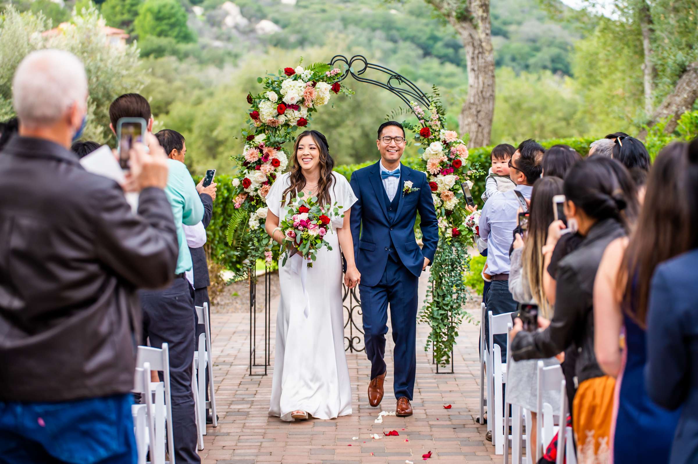 Mt Woodson Castle Wedding coordinated by Personal Touch Dining, Rebecca and Philip Wedding Photo #2 by True Photography