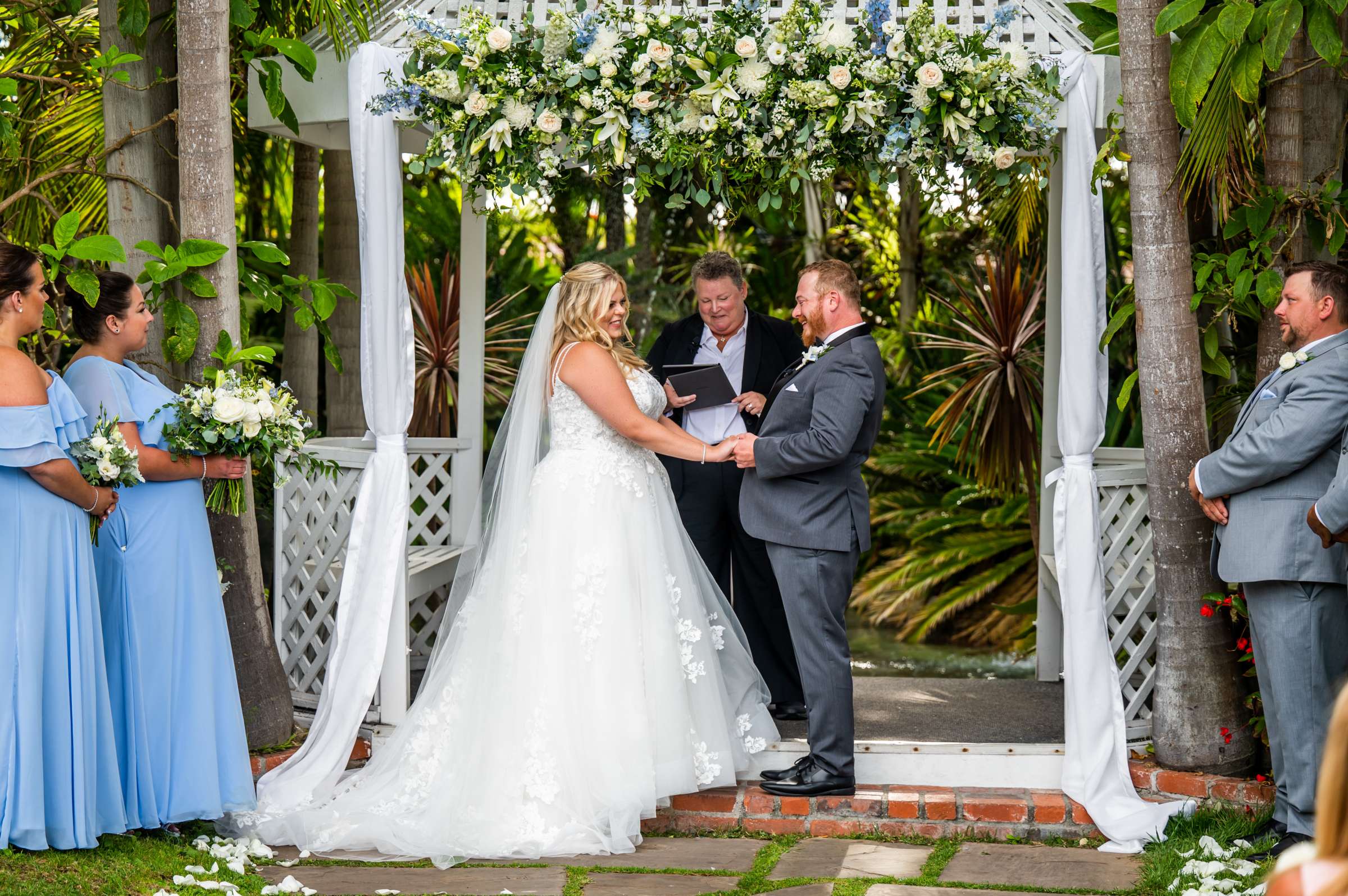 Bahia Hotel Wedding coordinated by Blissful Weddings & Co., Andrea and Dan Wedding Photo #36 by True Photography