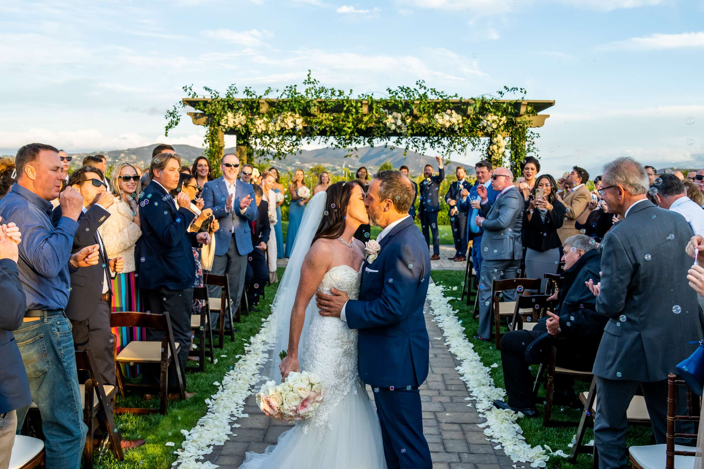 Ponte Estate Winery Wedding coordinated by First Comes Love Weddings & Events, Shamaine and Emerson Wedding Photo #17 by True Photography