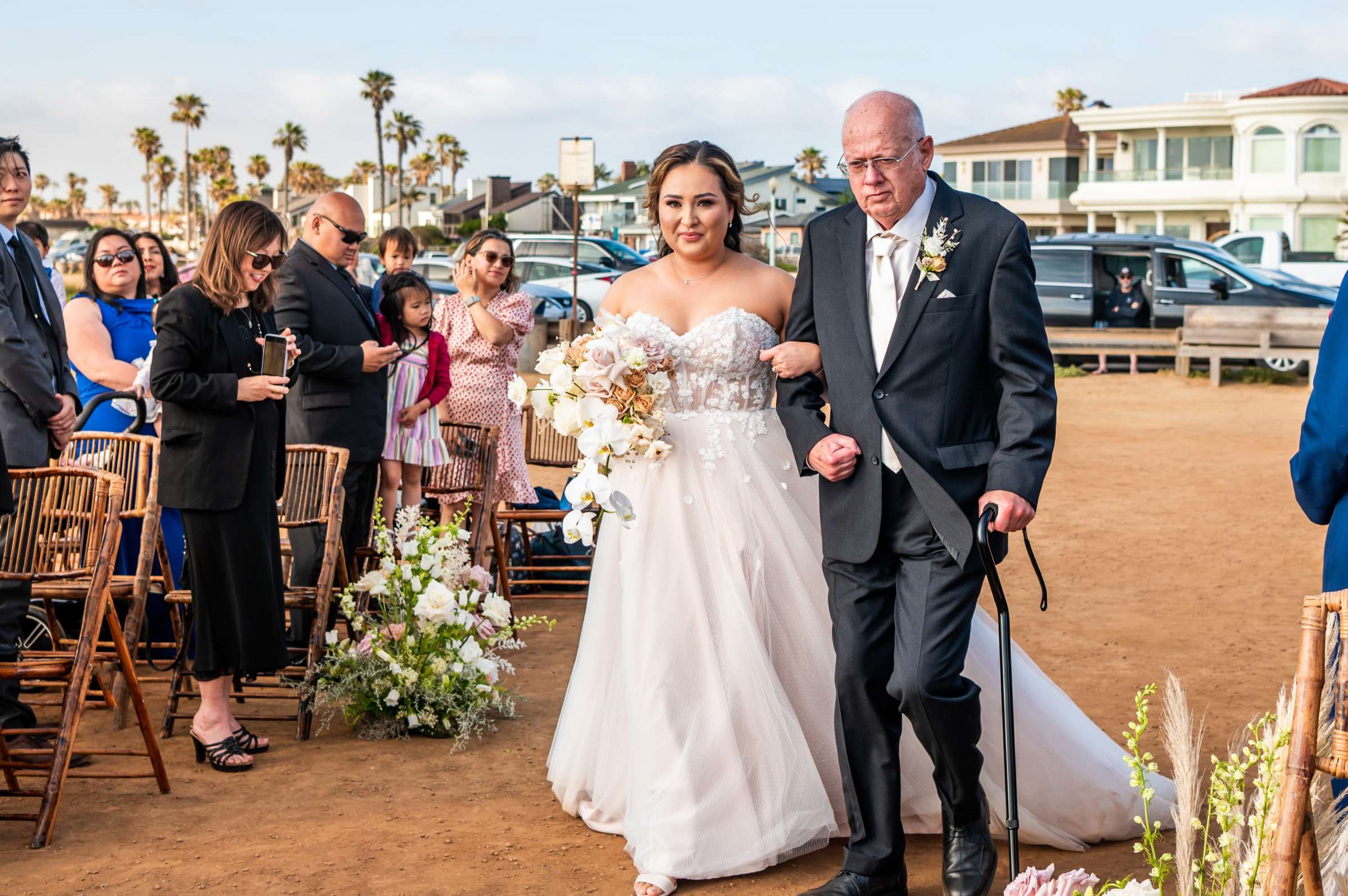 Sunset Cliffs Wedding coordinated by OhMissy Events, Victoria and Vanderson Wedding Photo #43 by True Photography