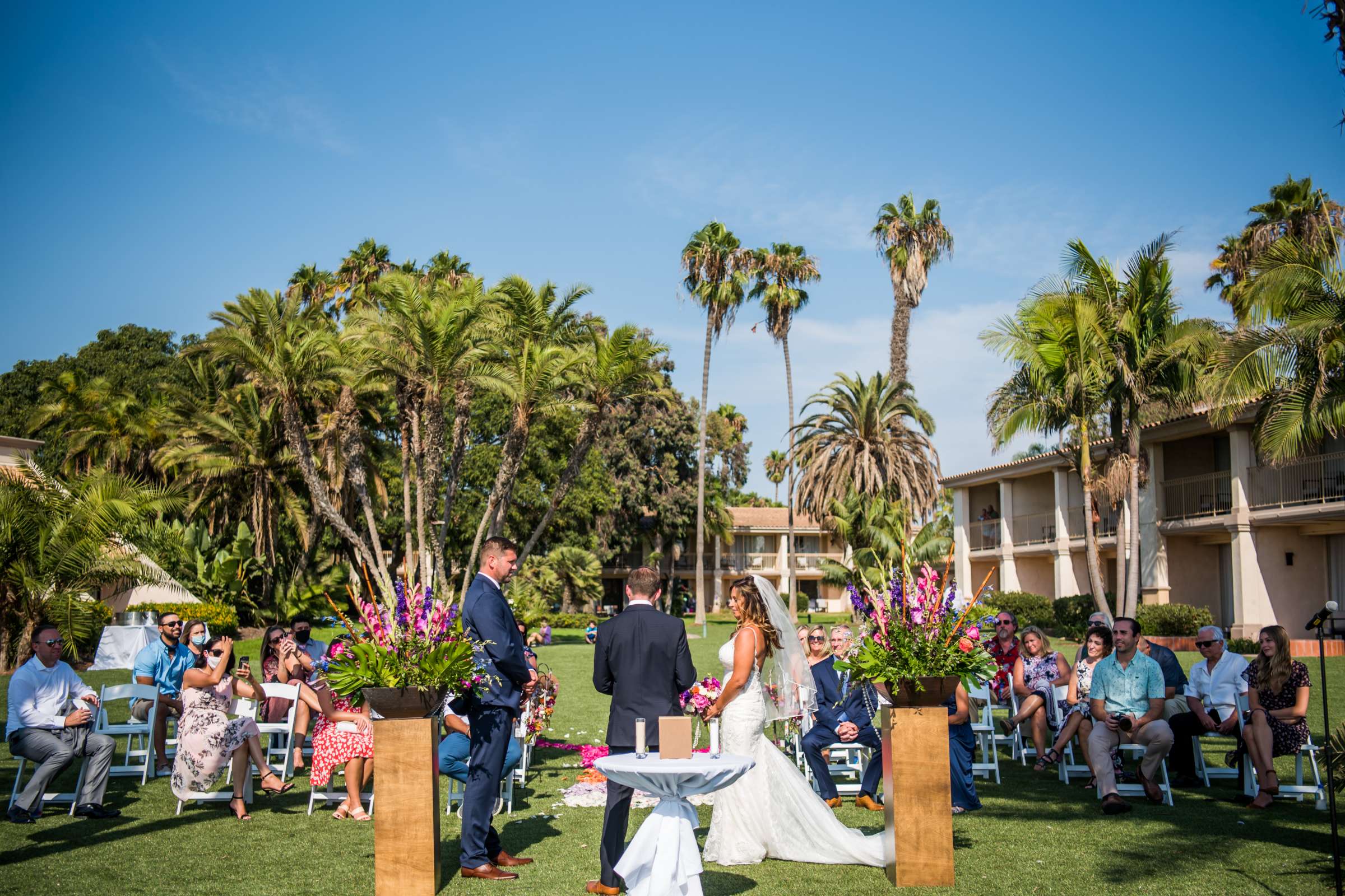 San Diego Mission Bay Resort Wedding coordinated by SD Weddings by Gina, Vanessa and Chris Wedding Photo #57 by True Photography