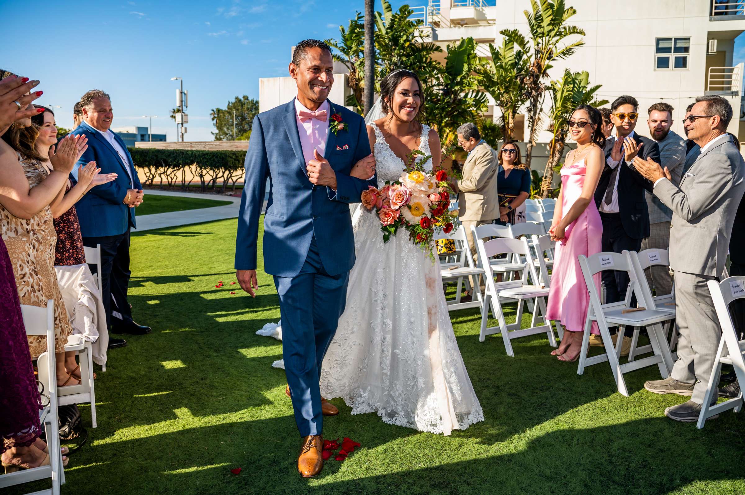 Ocean View Room Wedding coordinated by The Best Wedding For You, Cristina and Jon Wedding Photo #11 by True Photography