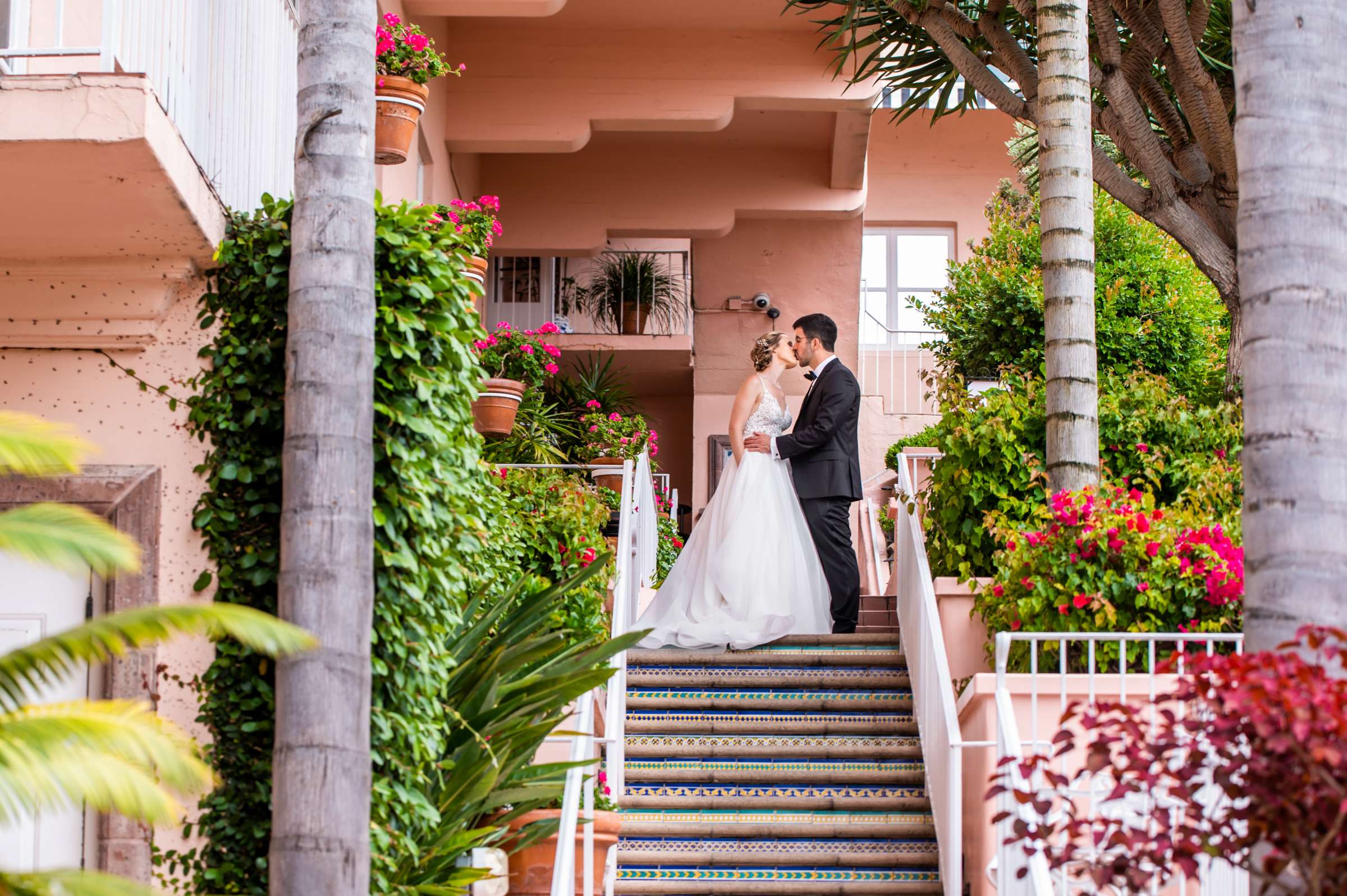 La Valencia Wedding coordinated by Elements of Style, Ellen and Edwardo Wedding Photo #14 by True Photography