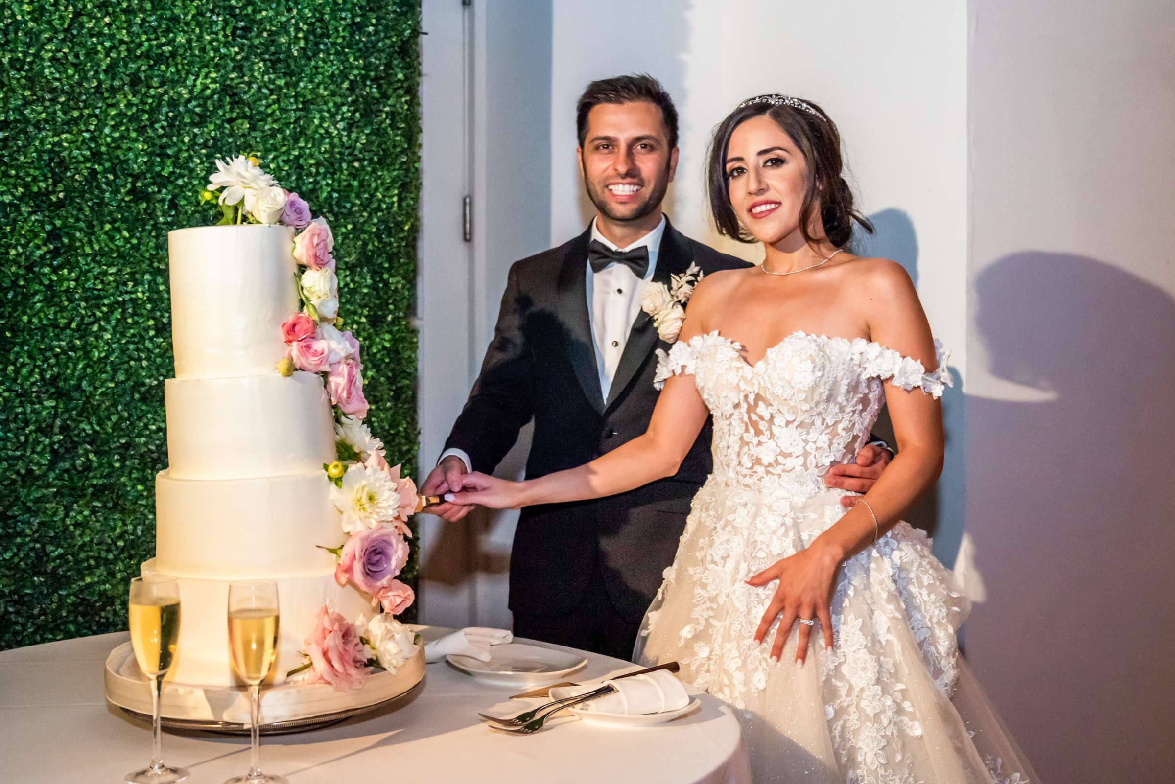 Omni La Costa Resort & Spa Wedding coordinated by Modern La Weddings, Goli and Alireza Wedding Photo #125 by True Photography