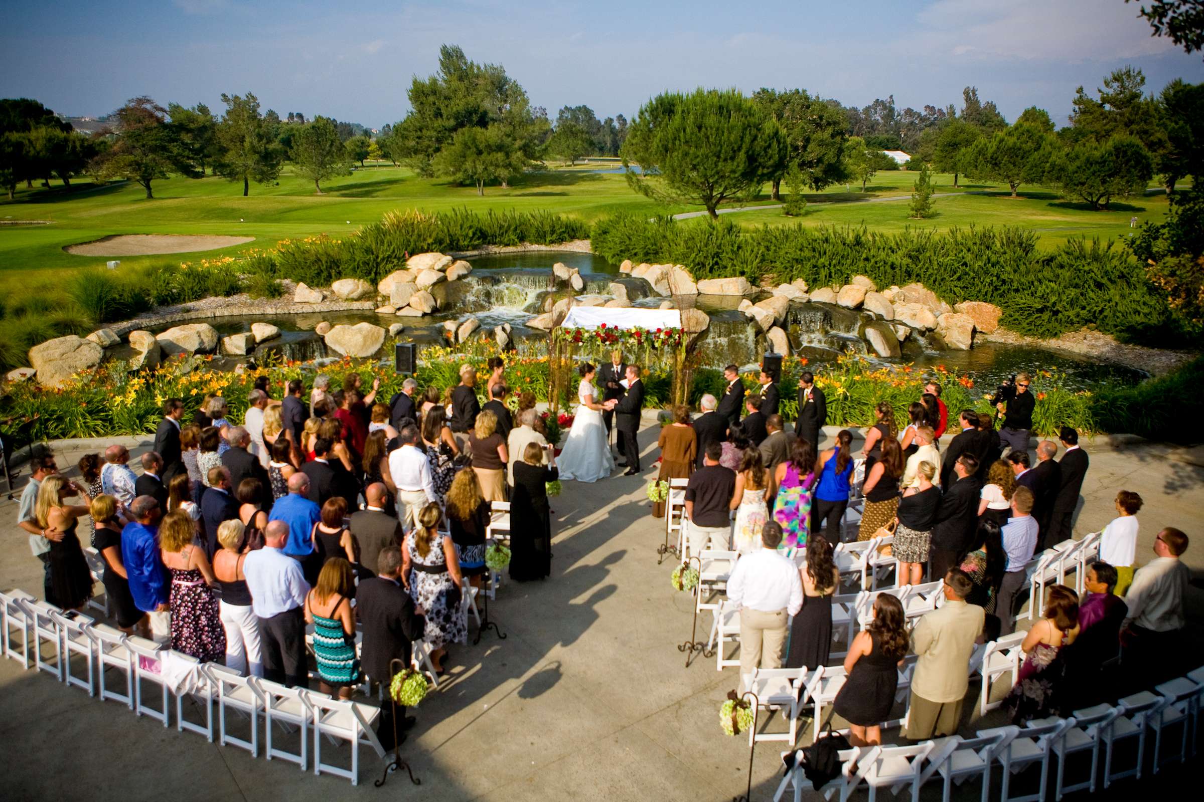 Golf Course at Temecula Creek Inn Wedding coordinated by The Socialites, Stefani and James Wedding Photo #7323 by True Photography