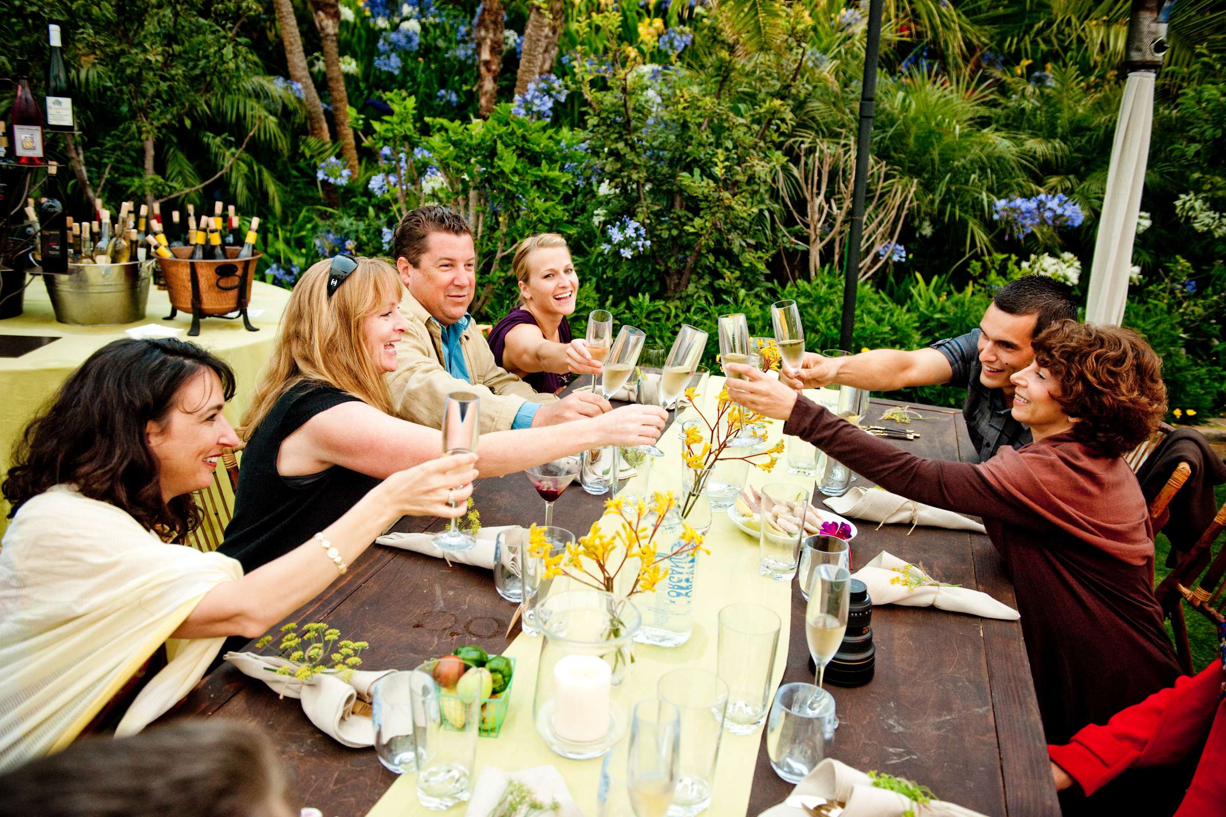 La Jolla Private Residence Wedding, Berry Dinner Wedding Photo #14035 by True Photography