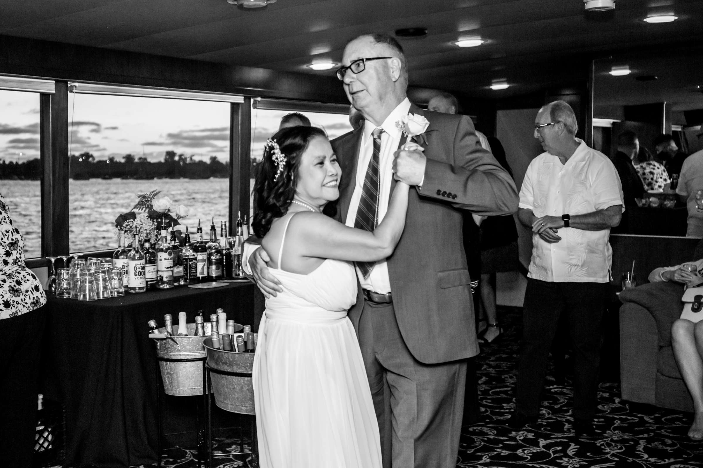 Flagship Cruises and Events Wedding, Pura and James Wedding Photo #24 by True Photography