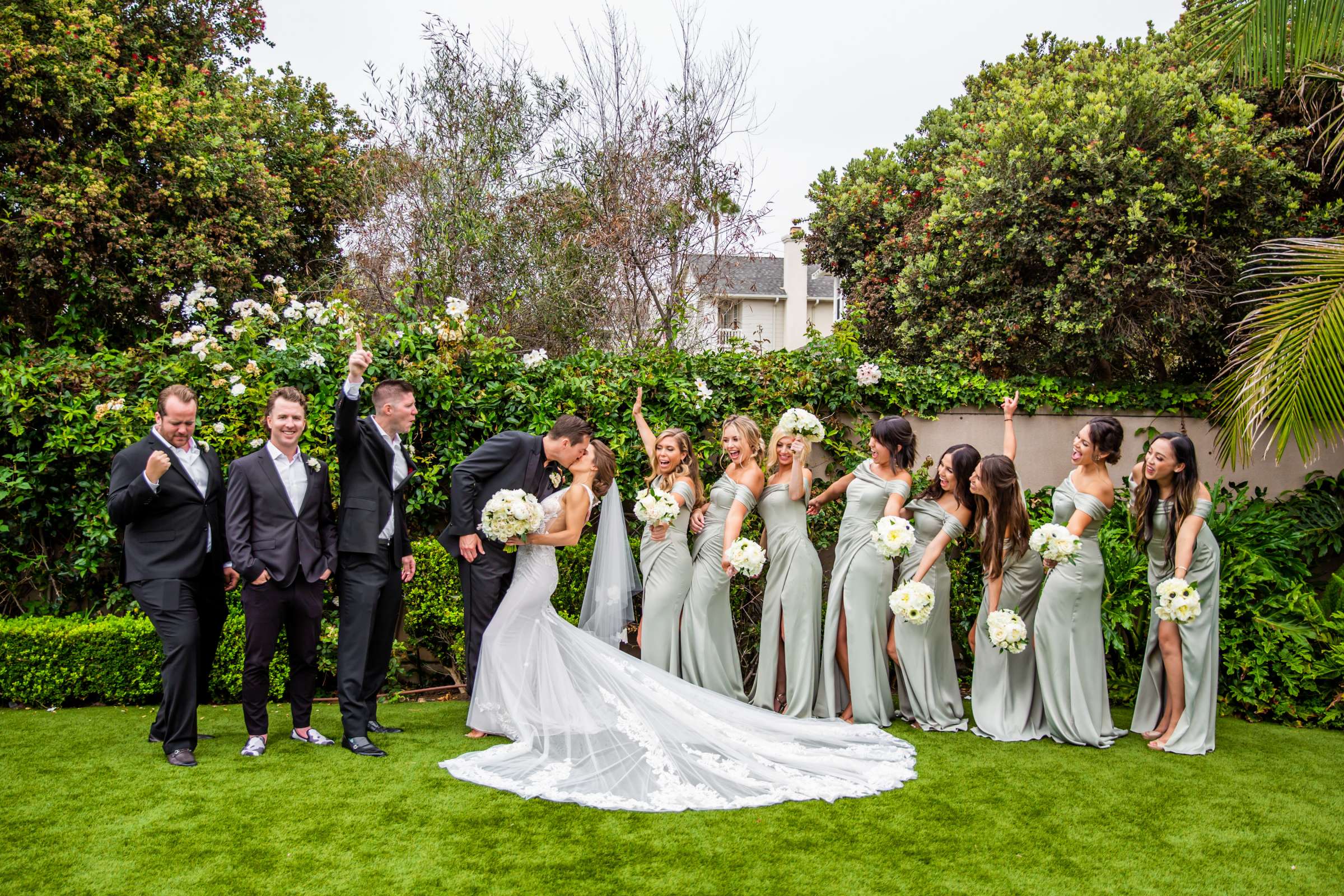 Cape Rey Carlsbad, A Hilton Resort Wedding coordinated by Holly Kalkin Weddings, Kelle and Ryan Wedding Photo #5 by True Photography