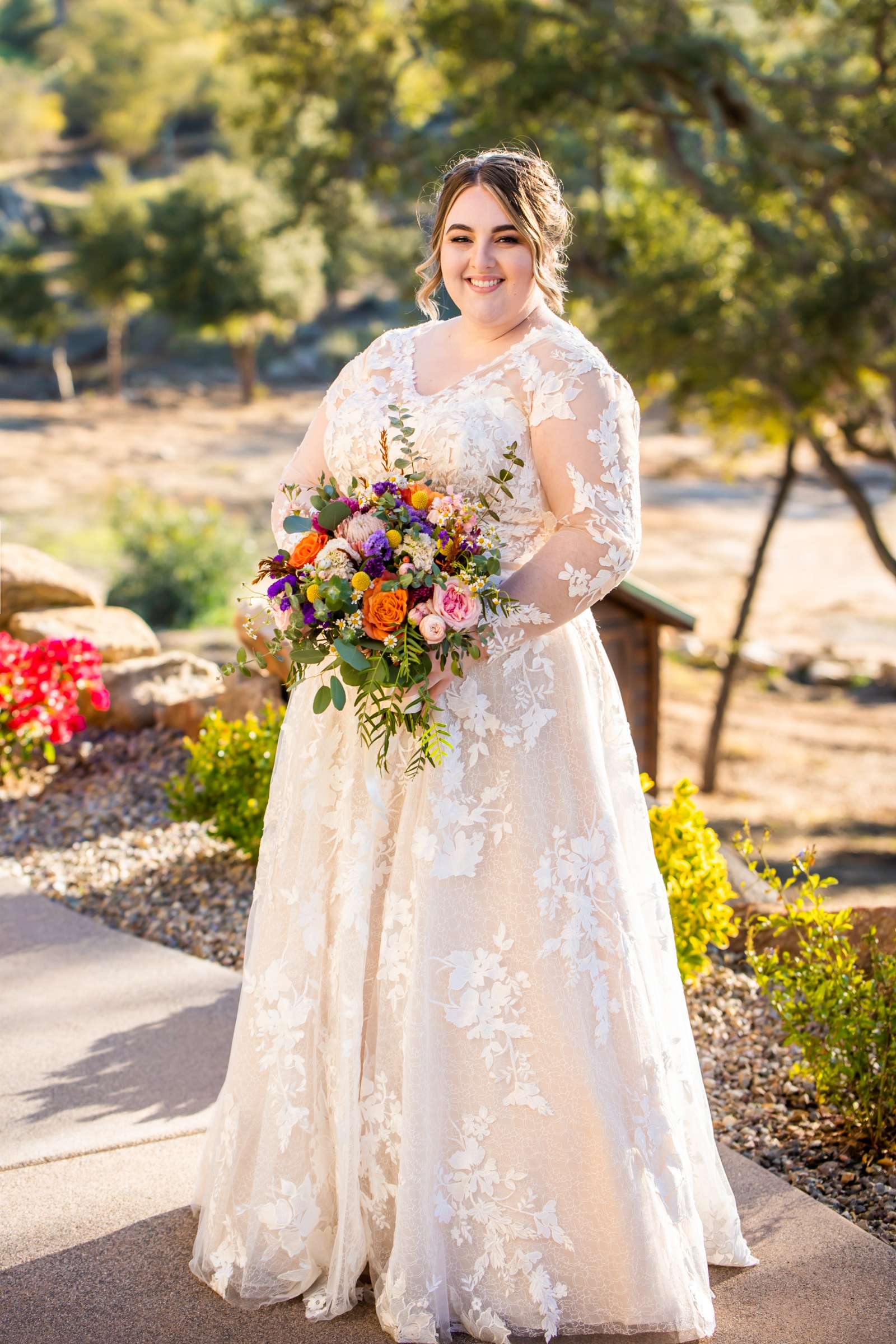 Mt Woodson Castle Wedding coordinated by Personal Touch Dining, Courtney and Aly Wedding Photo #59 by True Photography