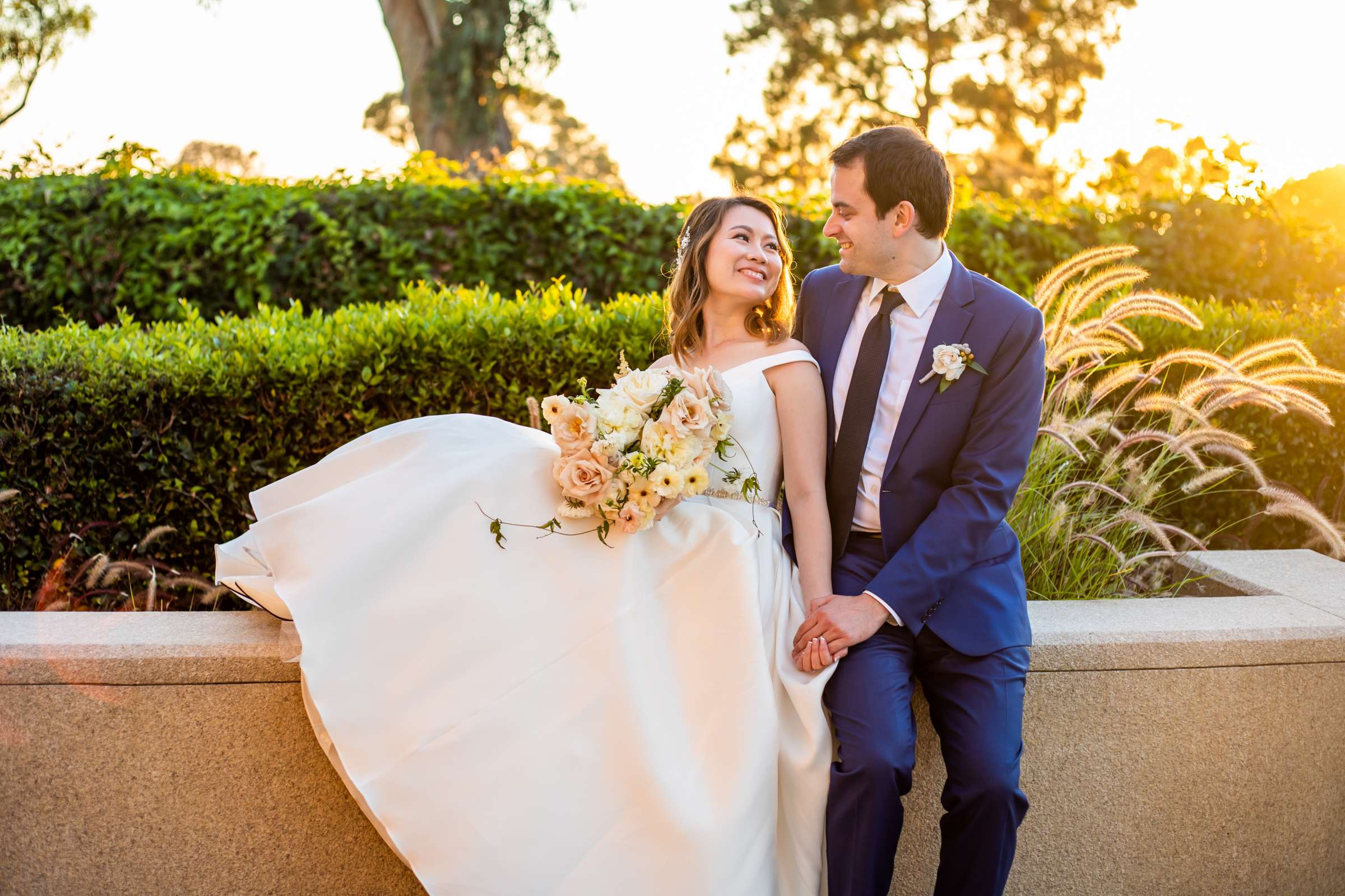 Hilton La Jolla Torrey Pines Wedding coordinated by Type A Soiree Events, Vi and Thomas Wedding Photo #26 by True Photography