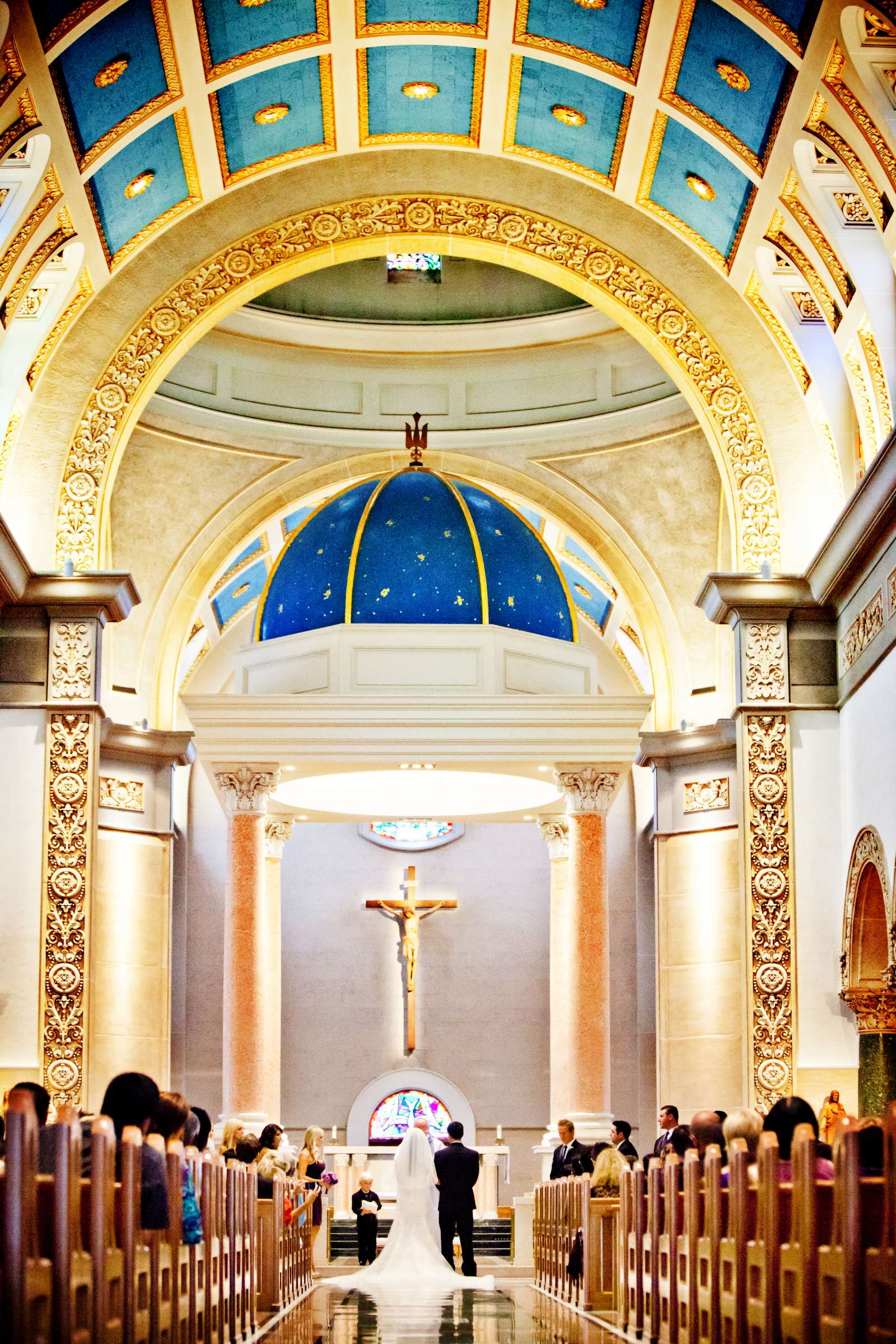 Church at Wedding, Stephanie and Michael Wedding Photo #72579 by True Photography